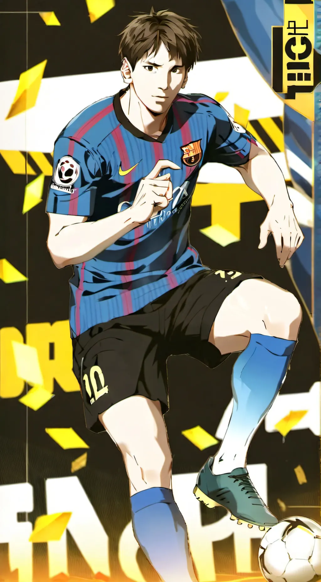 ai character: messi background