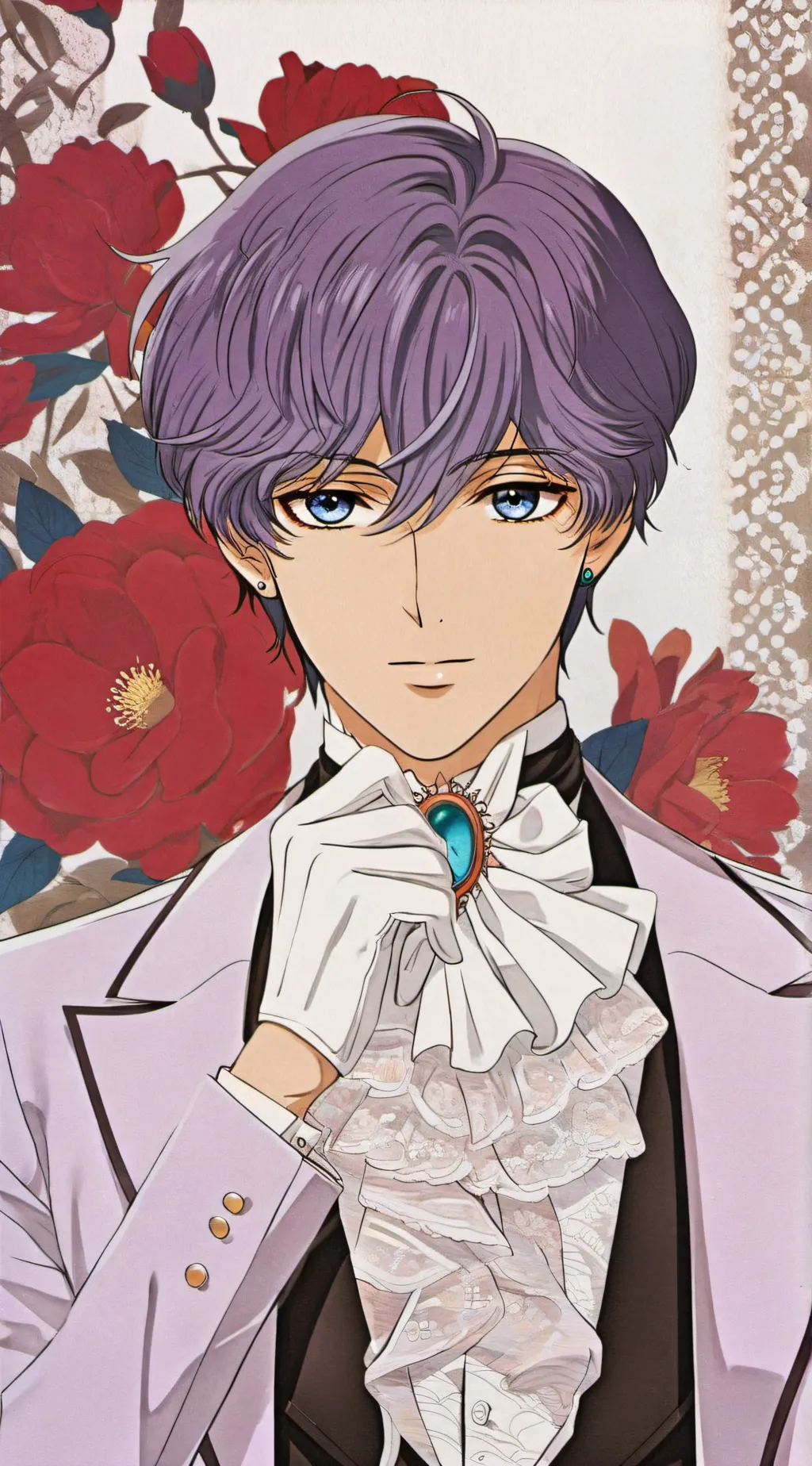 ai character: Chris  background