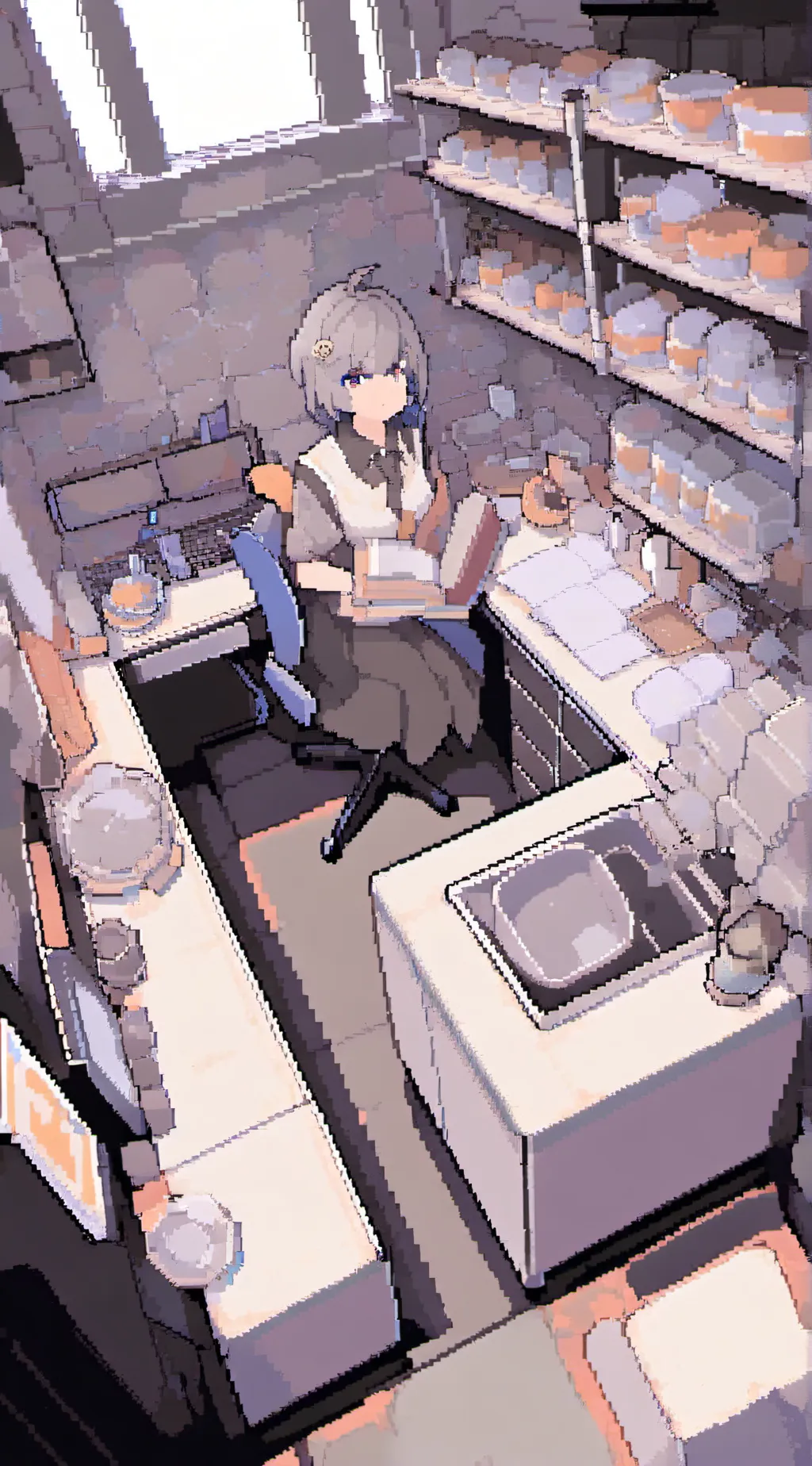 ai character: FPE Lab background