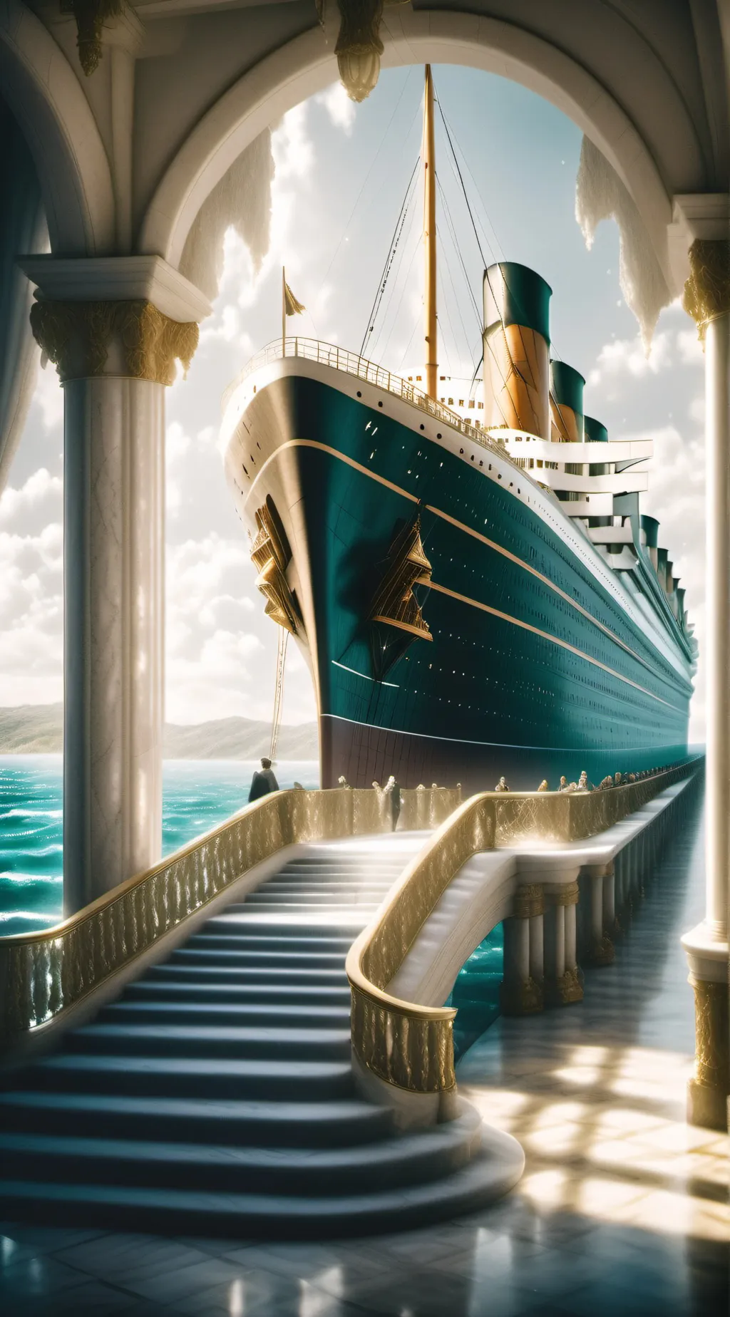 ai character: •Ship hangout• background