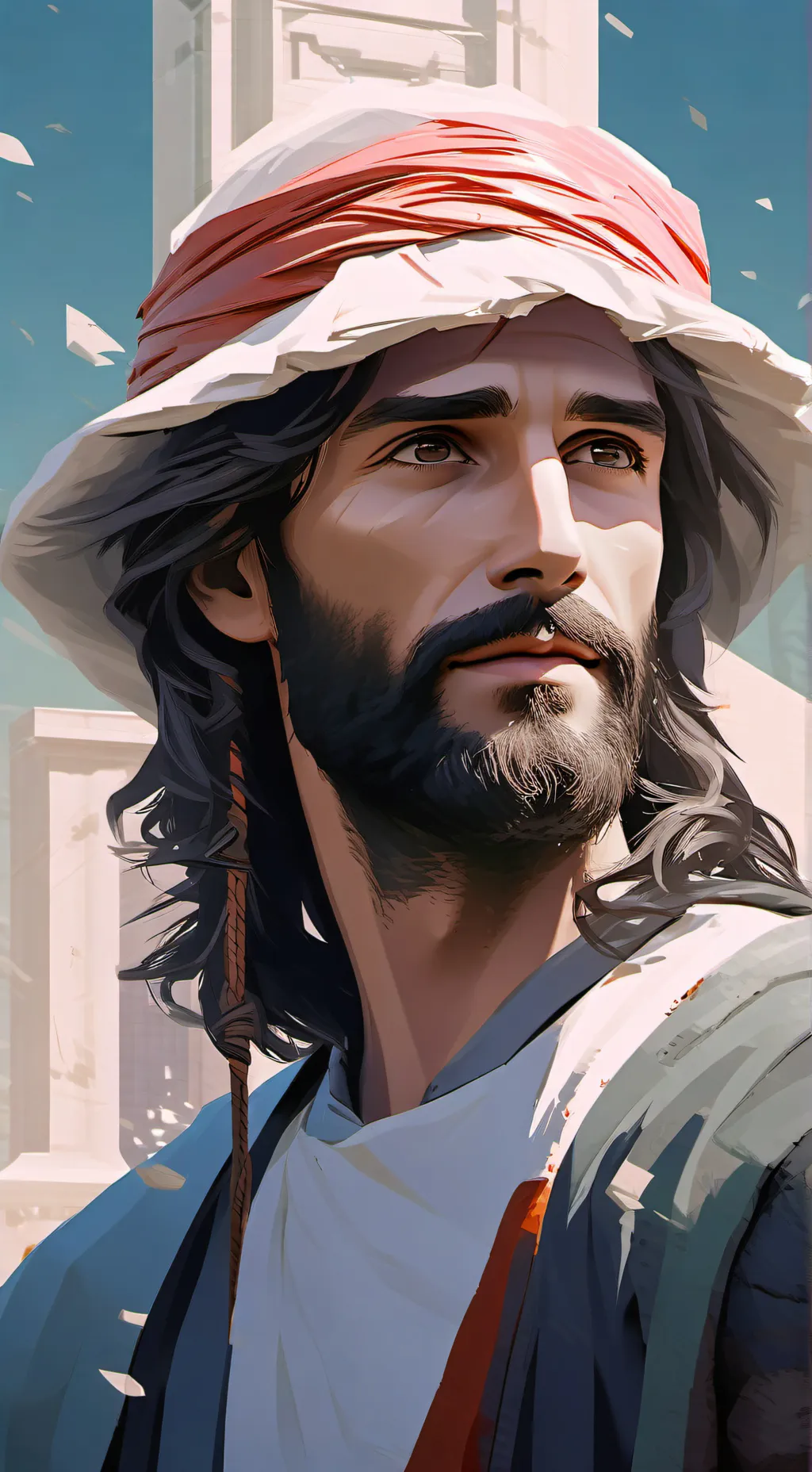 ai character: chris background