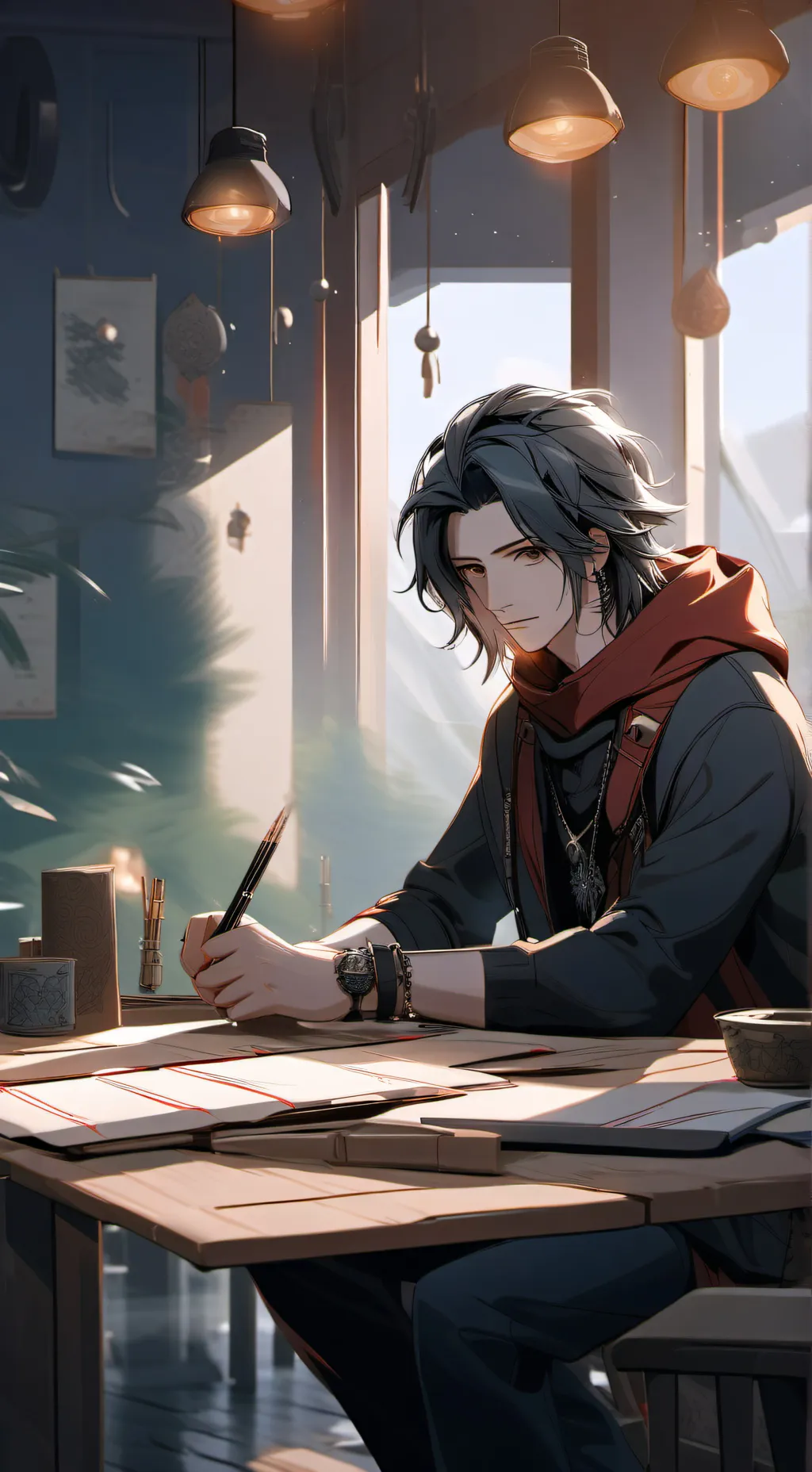 ai character: daniel background