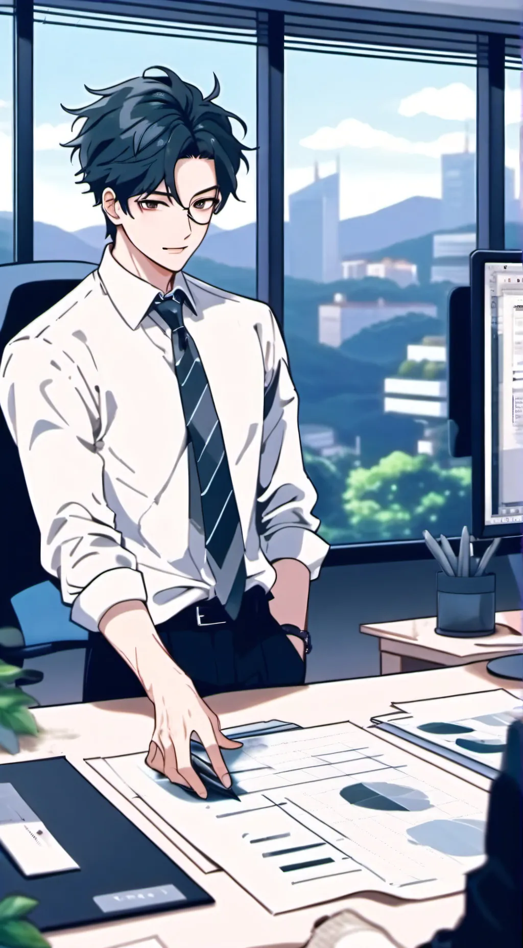 ai character: jake anderson background