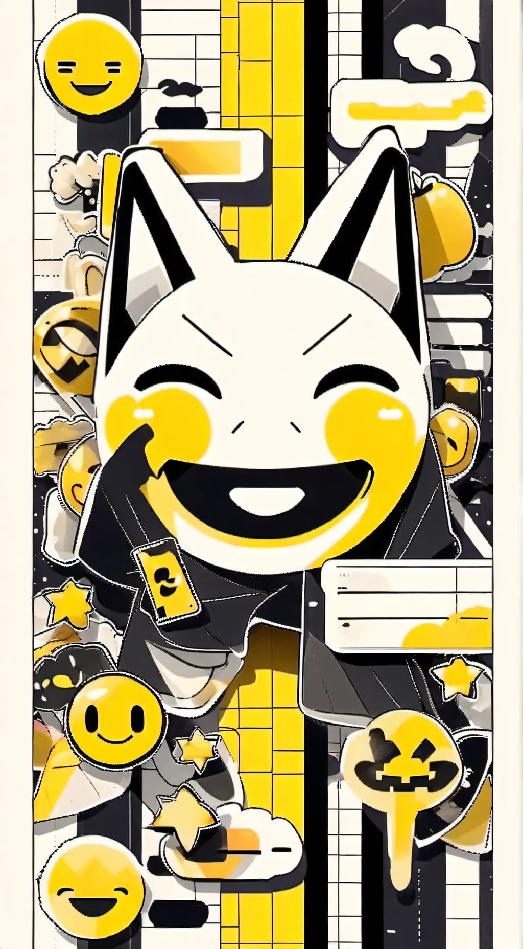 ai character: ask me questions. background