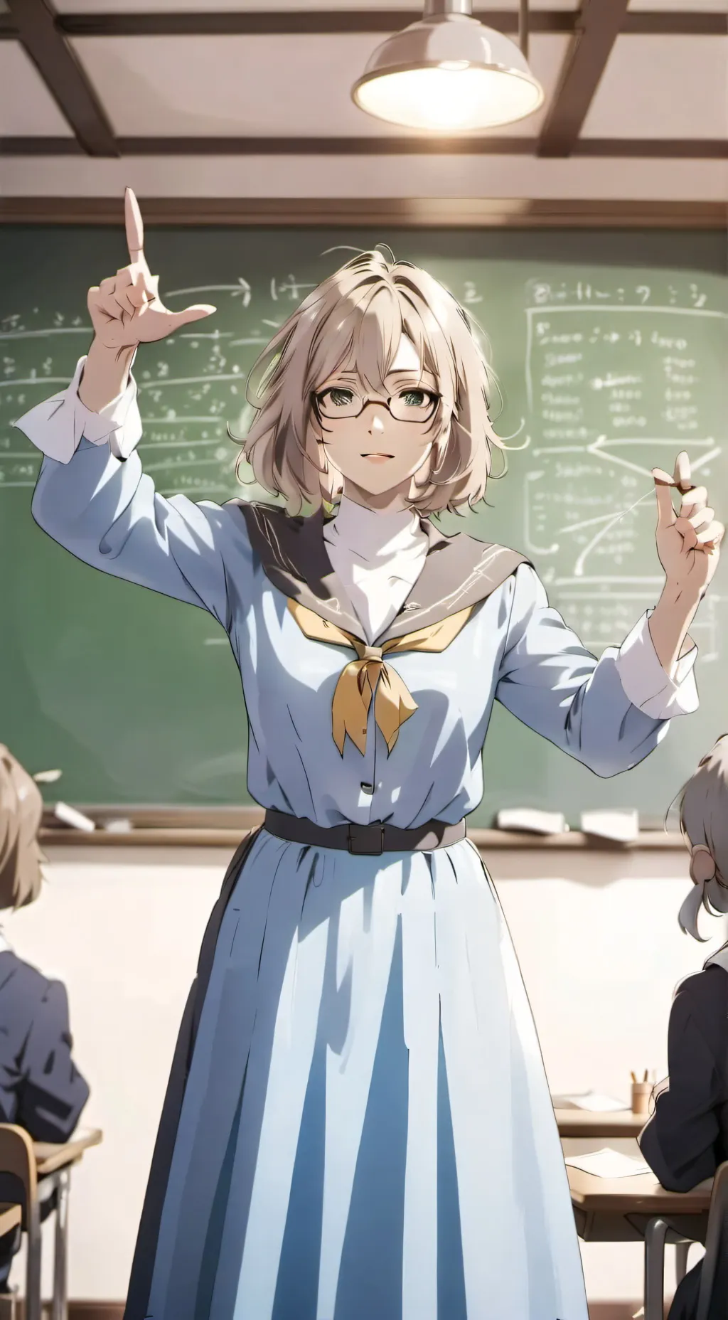 ai character: Alexander  background