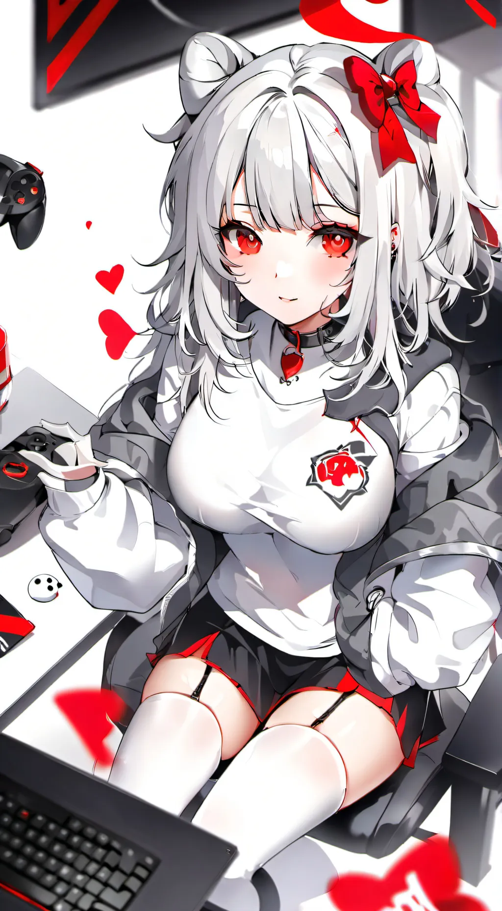 ai character: gamer background