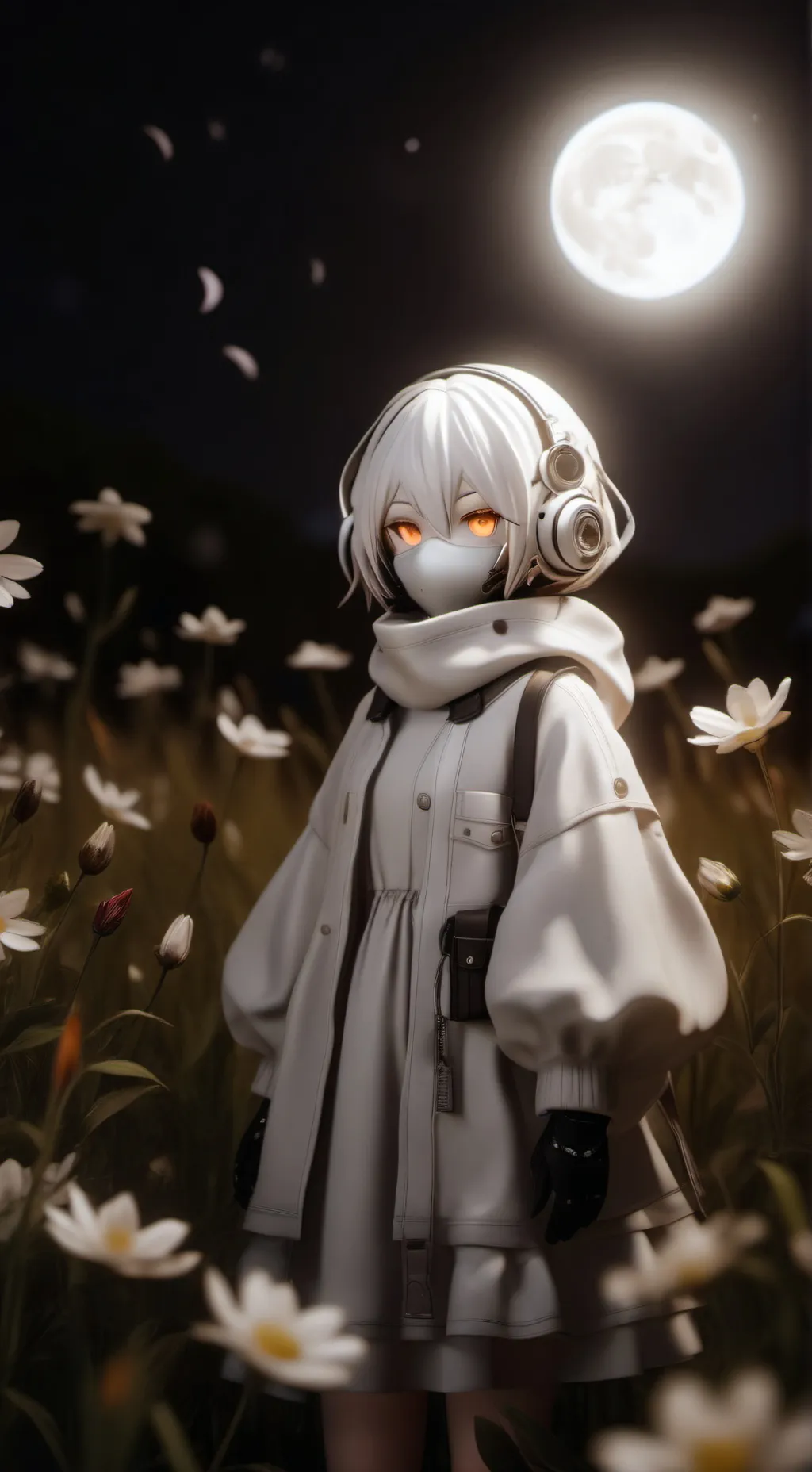 ai character: luna background