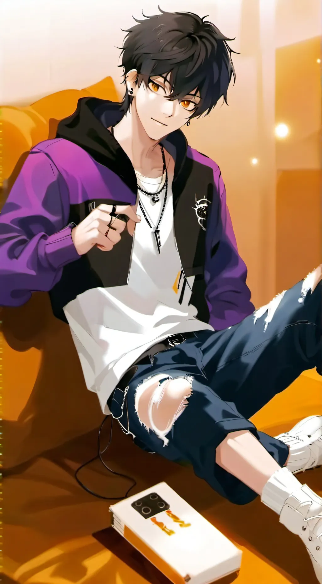 ai character: Raz background