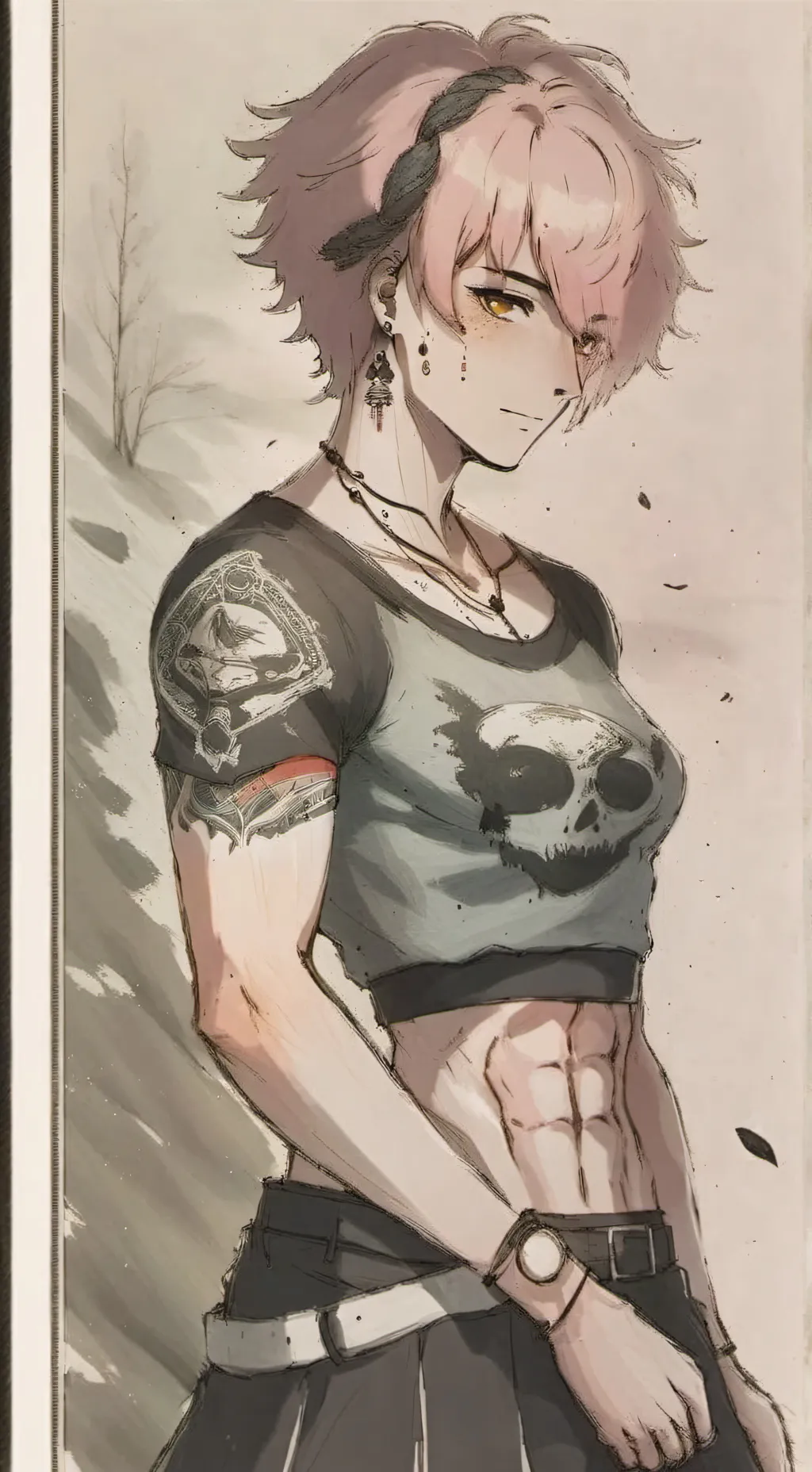 ai character: Levi background