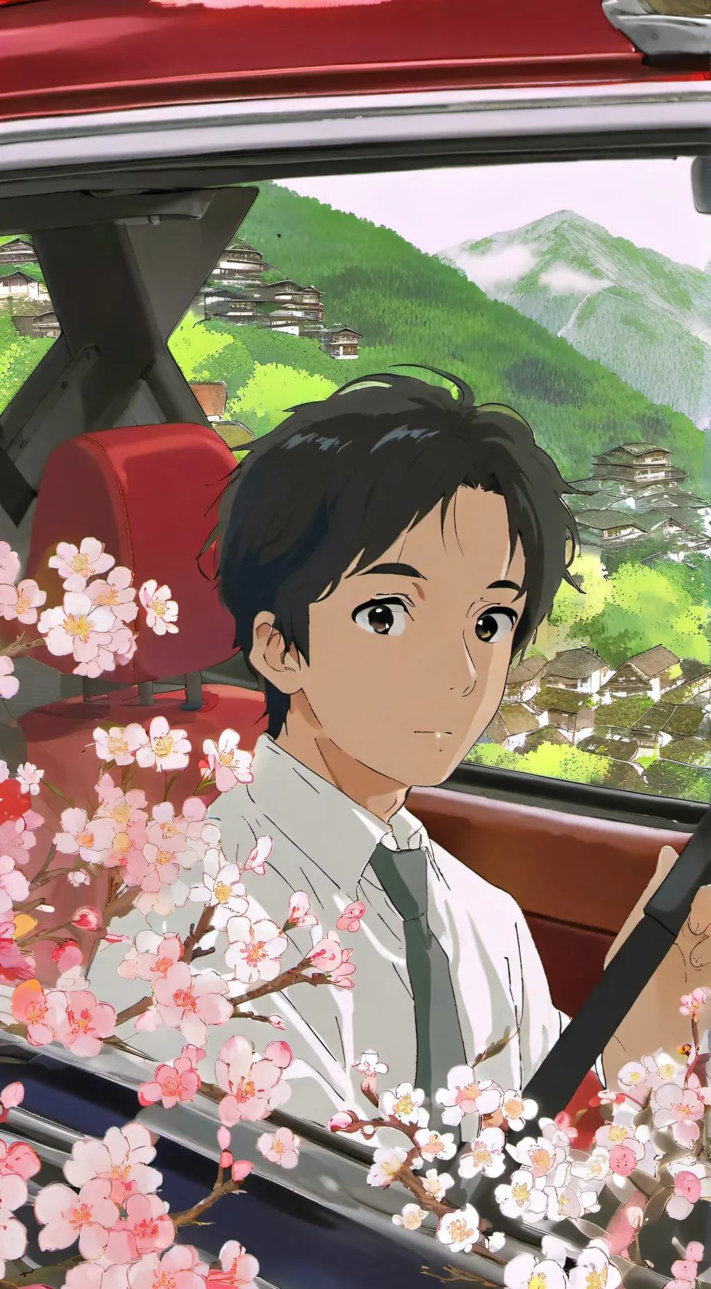 ai character: me at london background