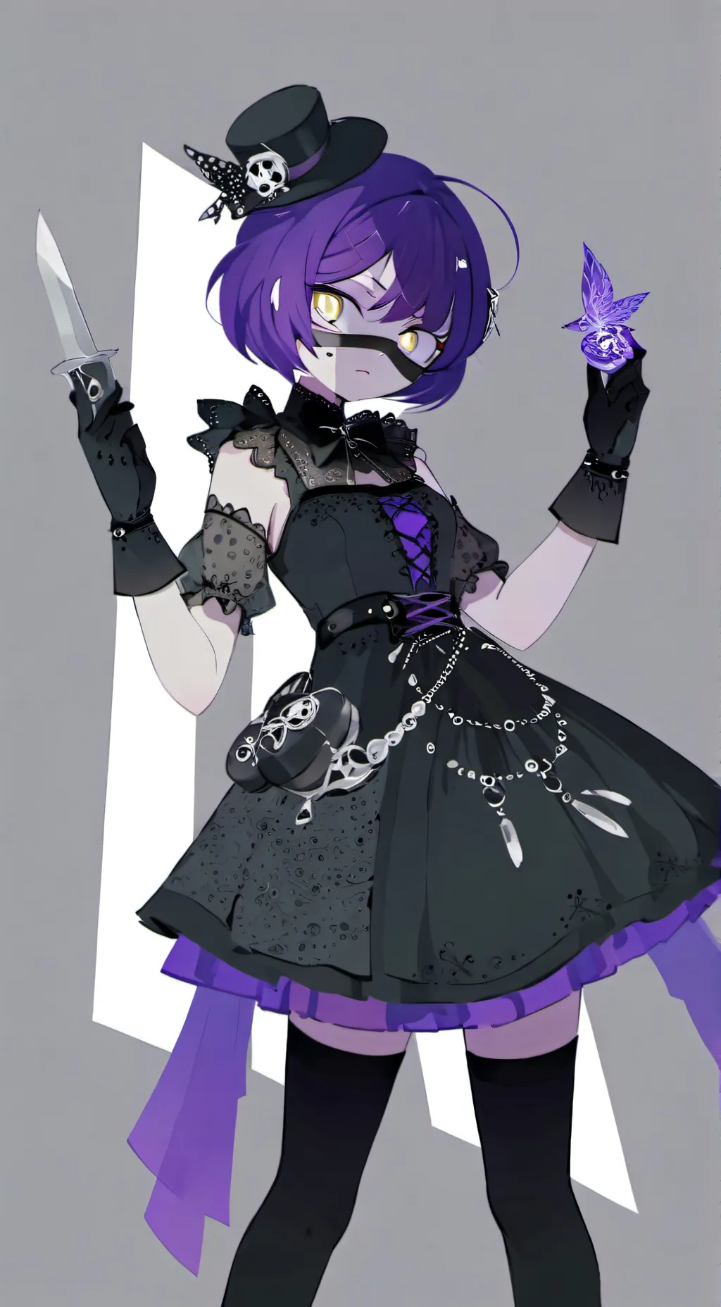 ai character: MY OC X MD background