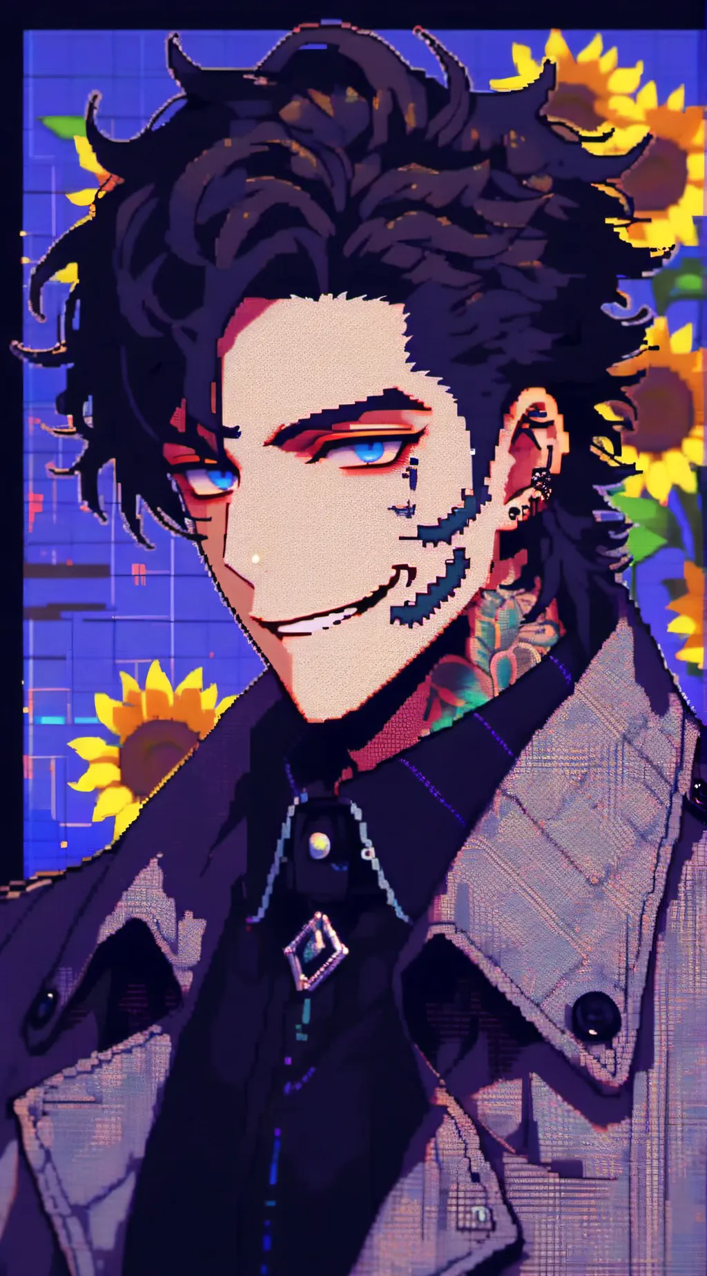 ai character: Vender Calloway  background