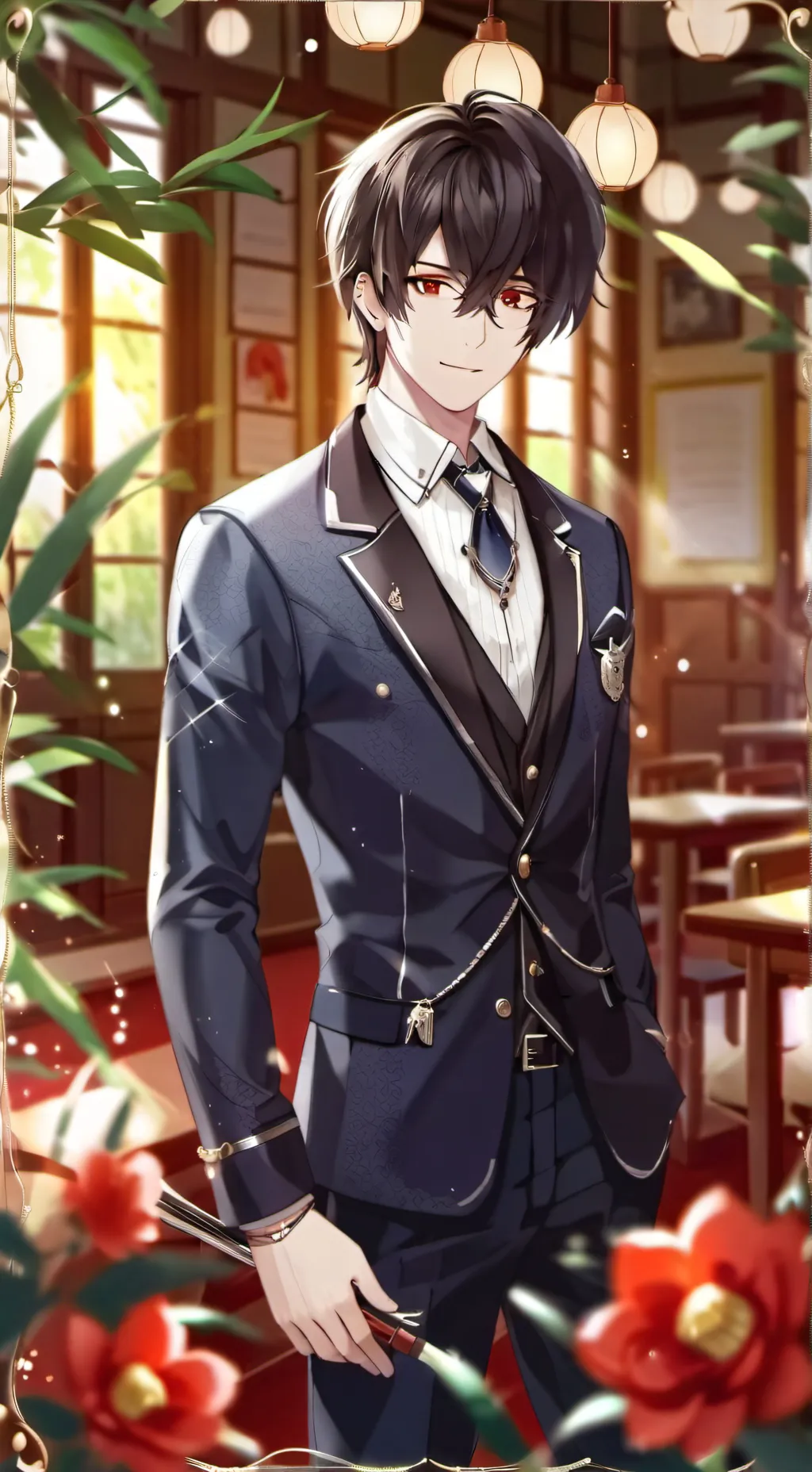 ai character: Blake background