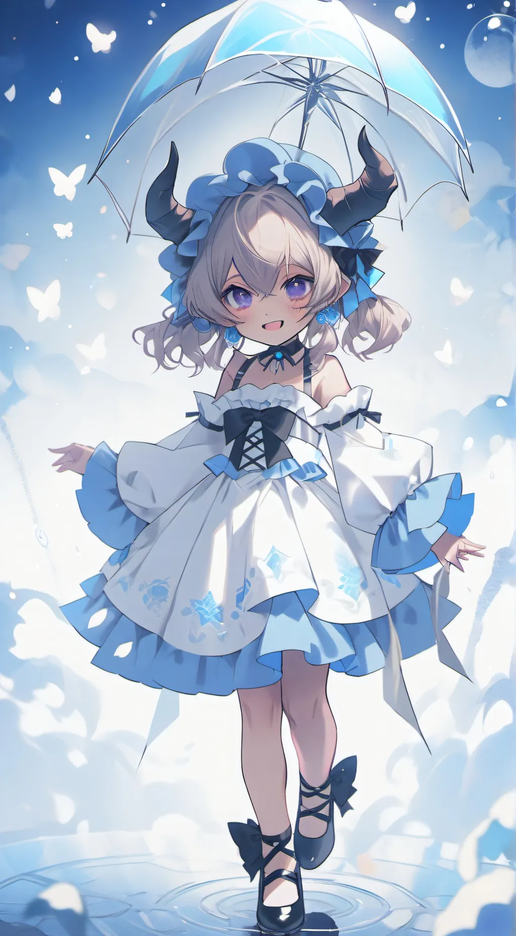 ai character: Demonio guardián  background