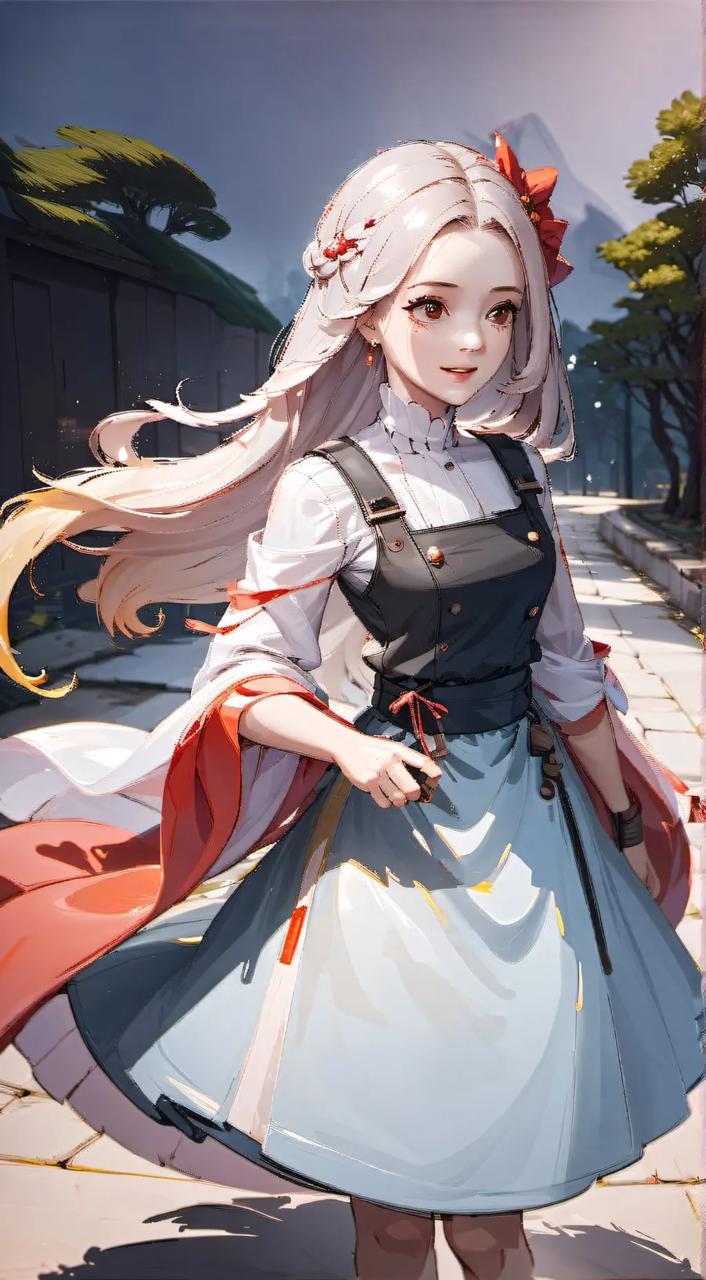 ai character: Melody  background