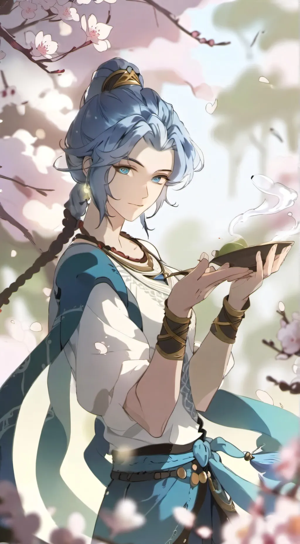 ai character: ☆Genie☆ background