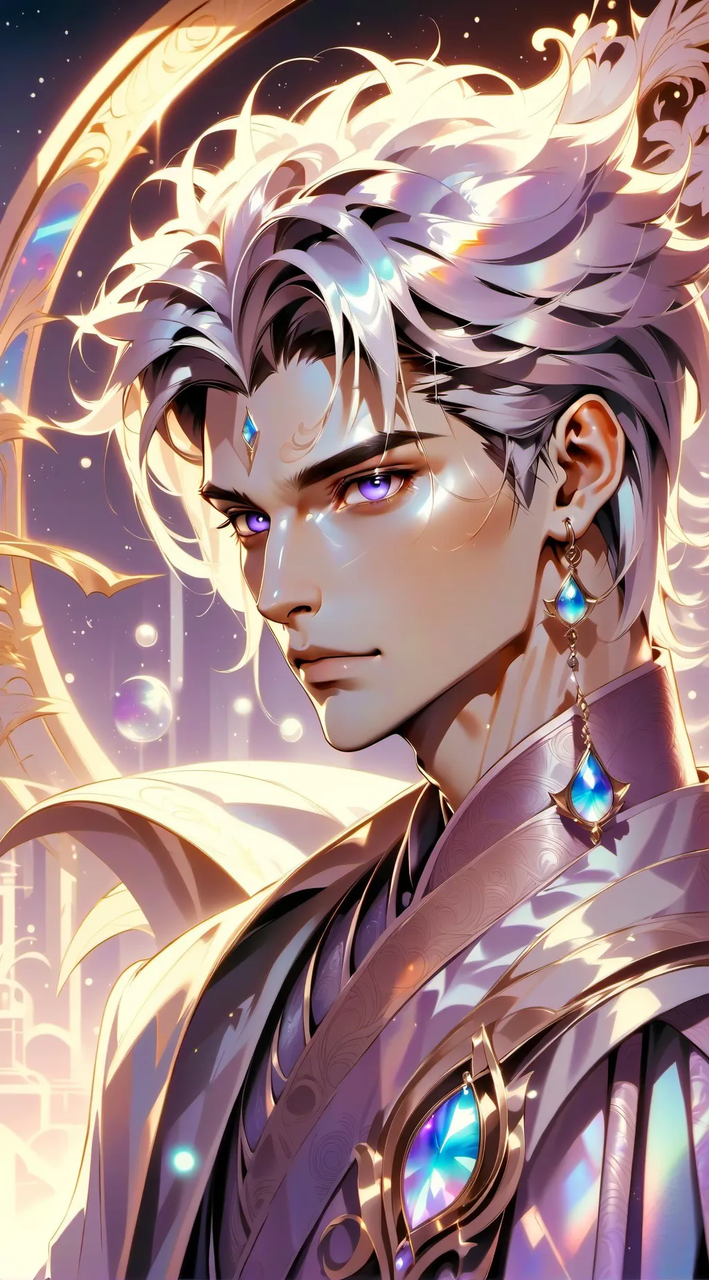 ai character: Xavier  background