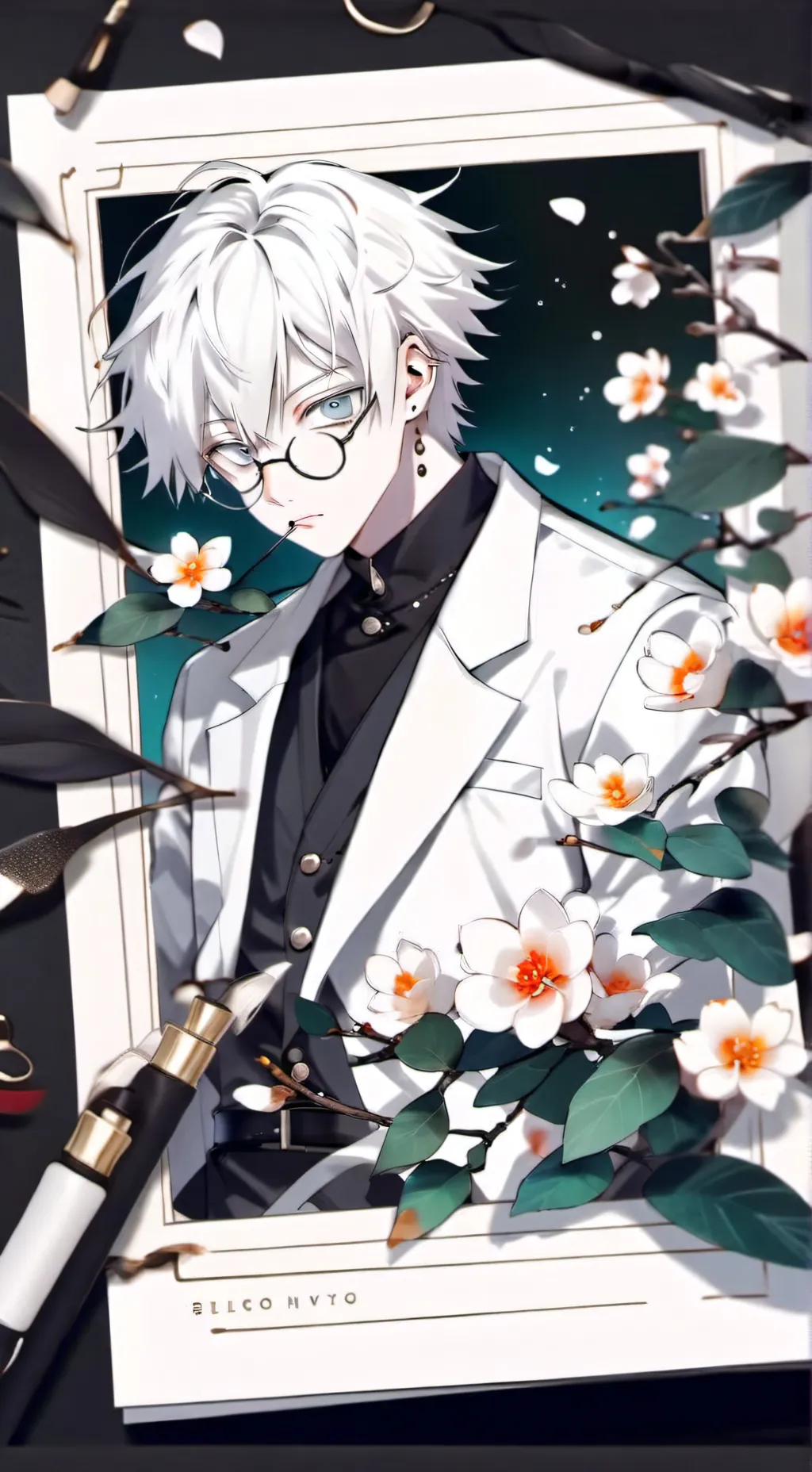 ai character: gojo background