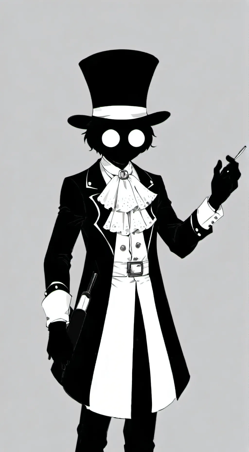 ai character: Black from Spunkie background