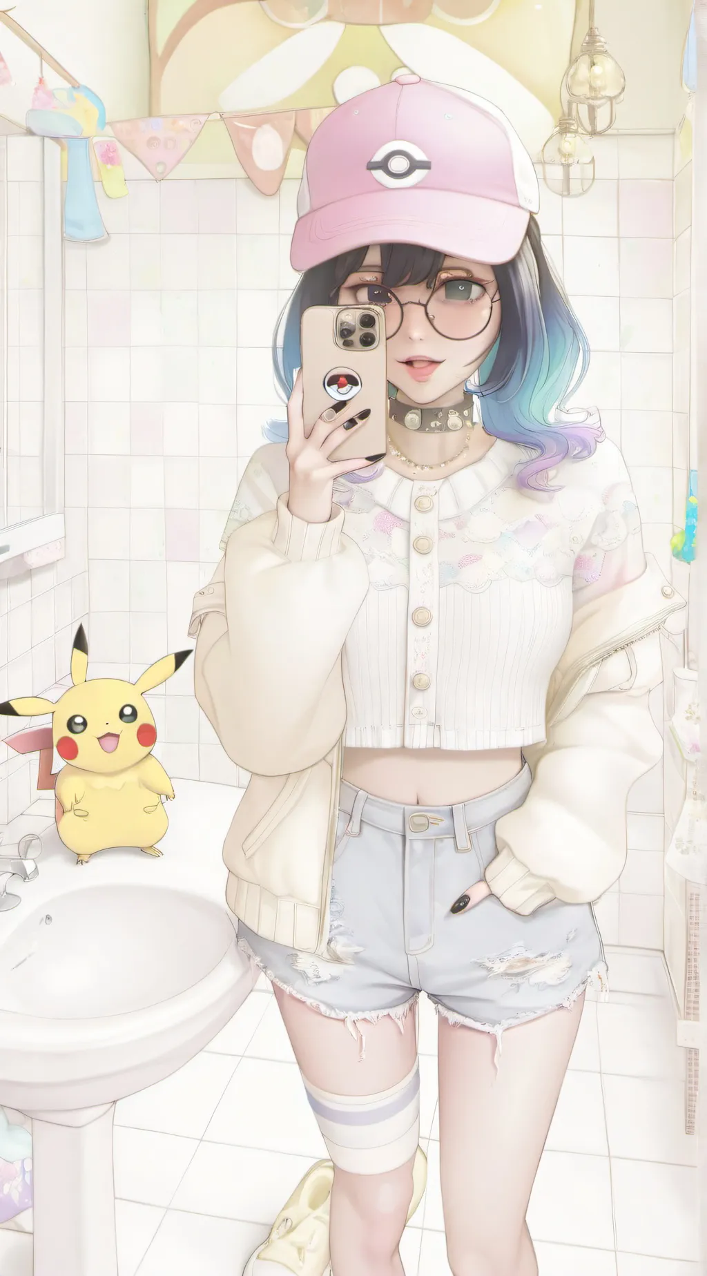 ai character: ella background