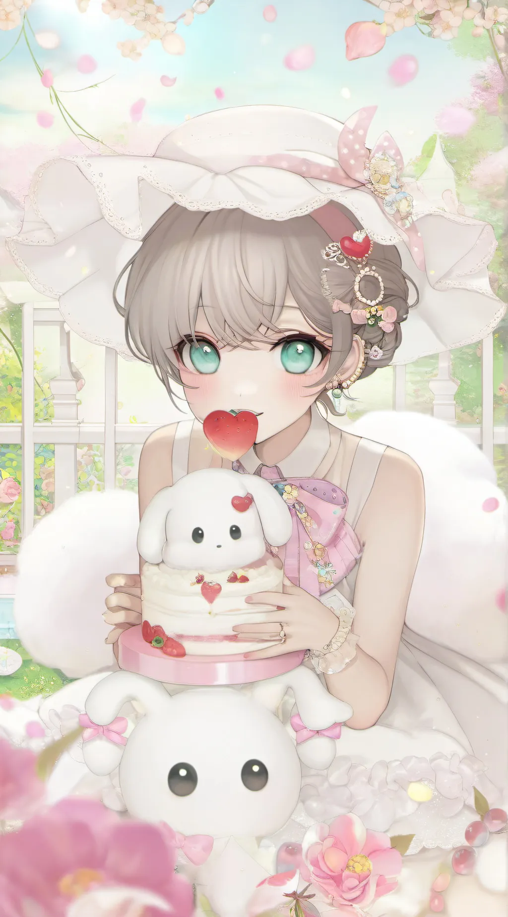 ai character: Luna background