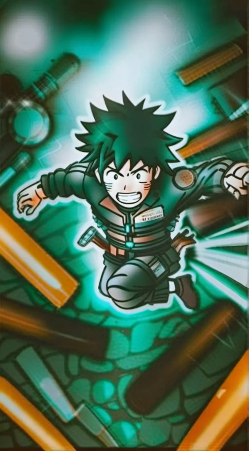 ai character: Deku  (Mha) background