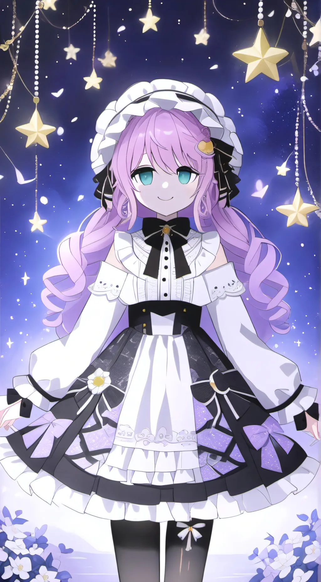 ai character: lila💜 background