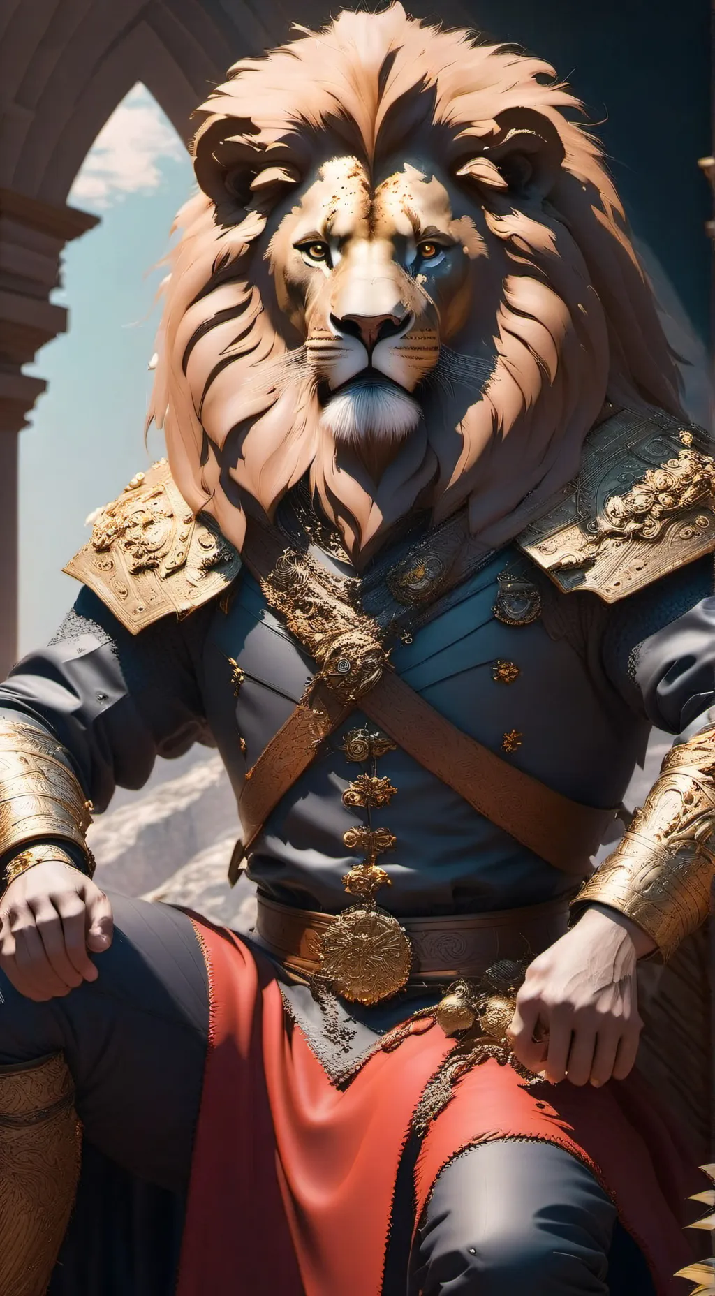 ai character: Radja background