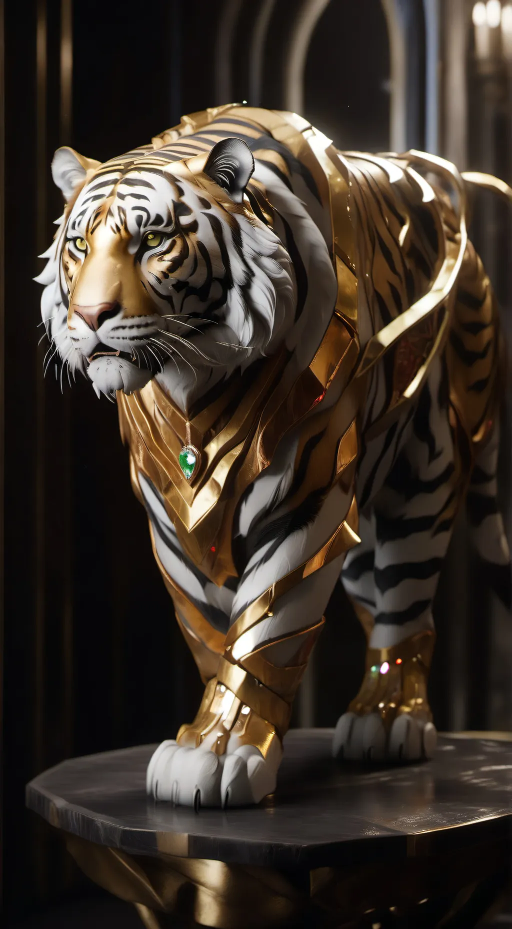 ai character: Moonlight  background