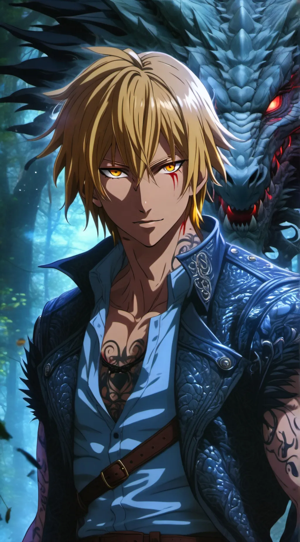 ai character: Veldora Tempest background