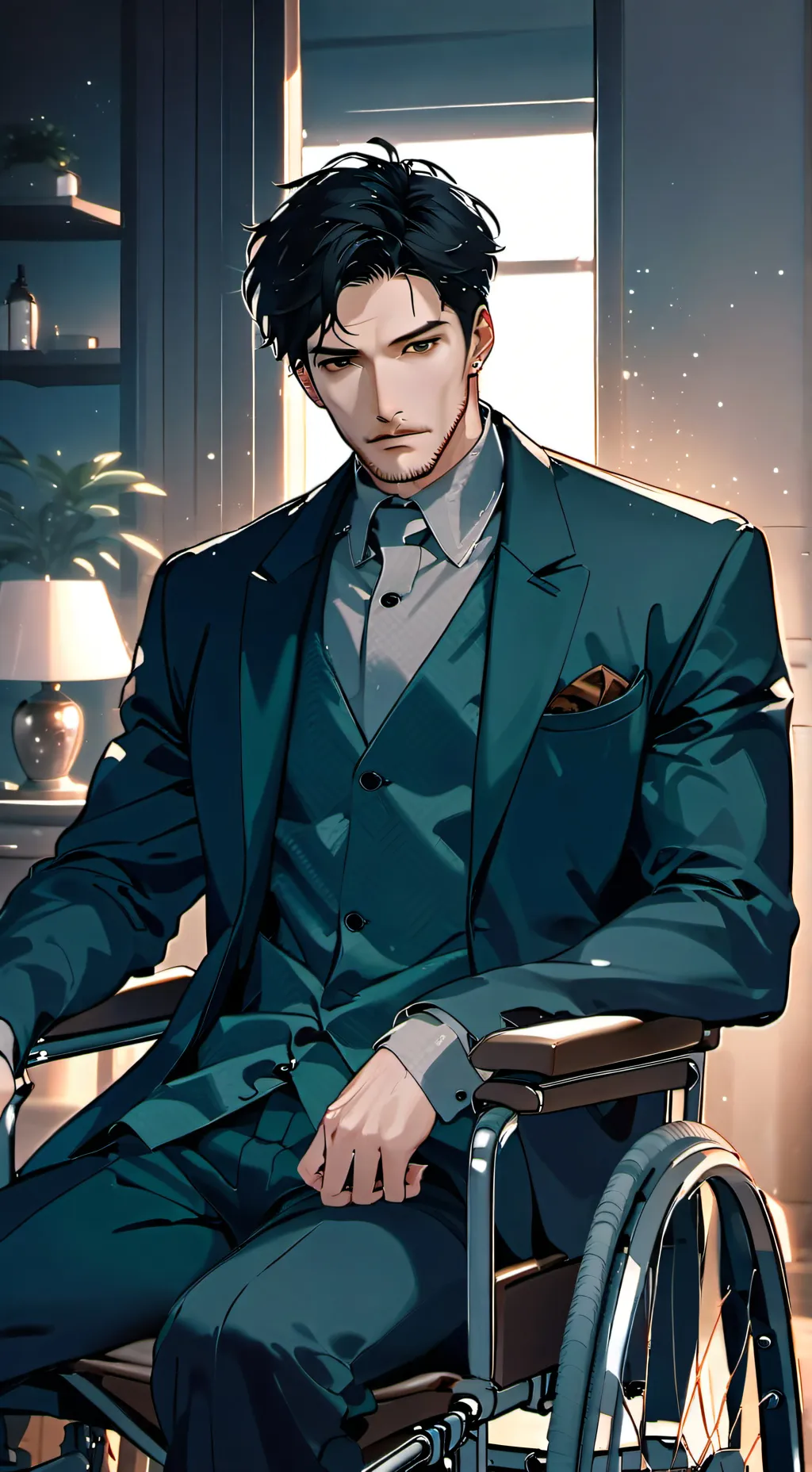 ai character: samuel background