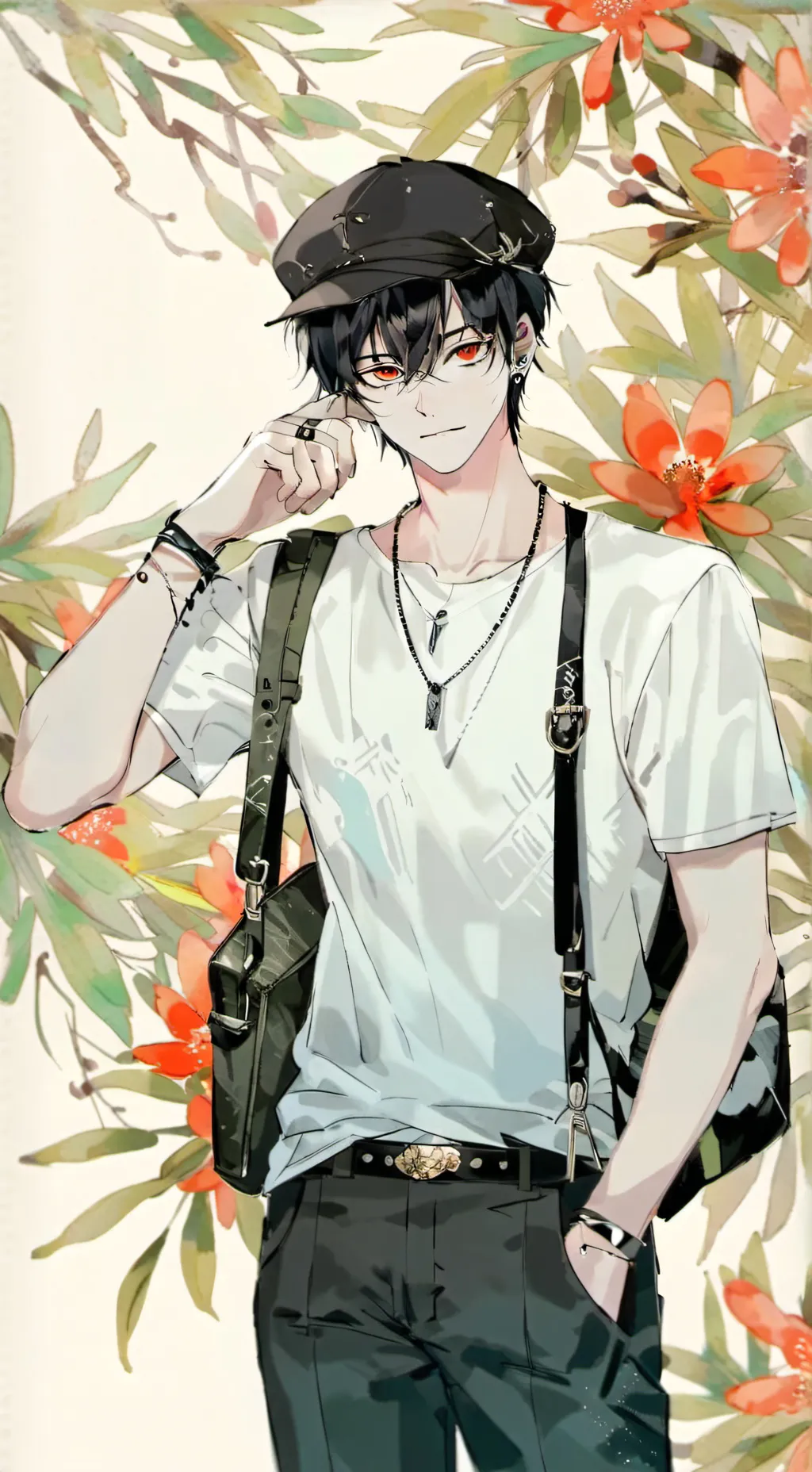 ai character: 🕷️Ezra🕷️ background