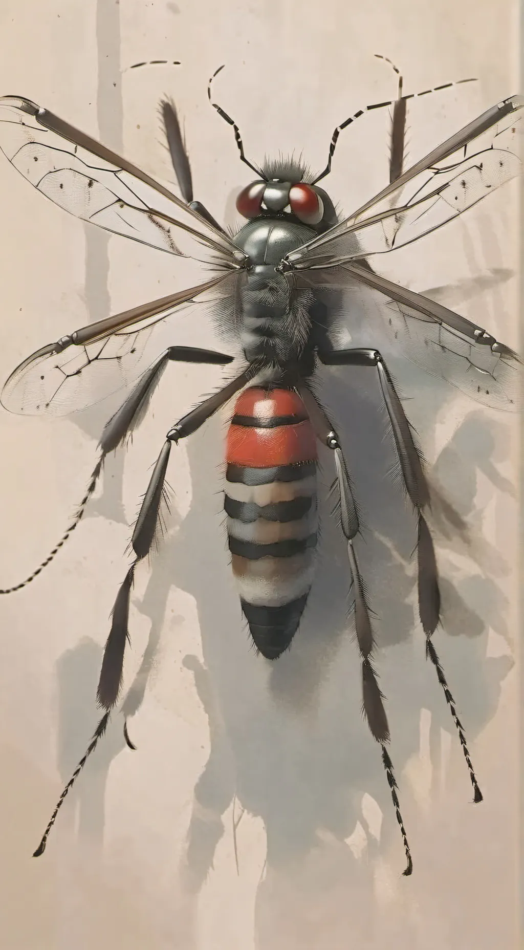 ai character: mosquito background