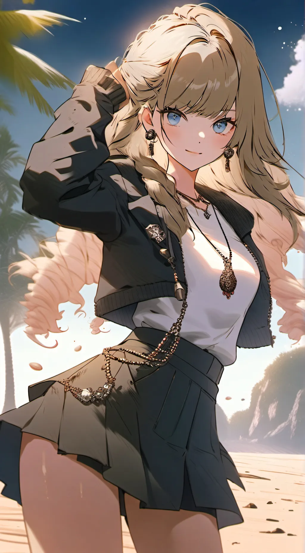 ai character: Cam background