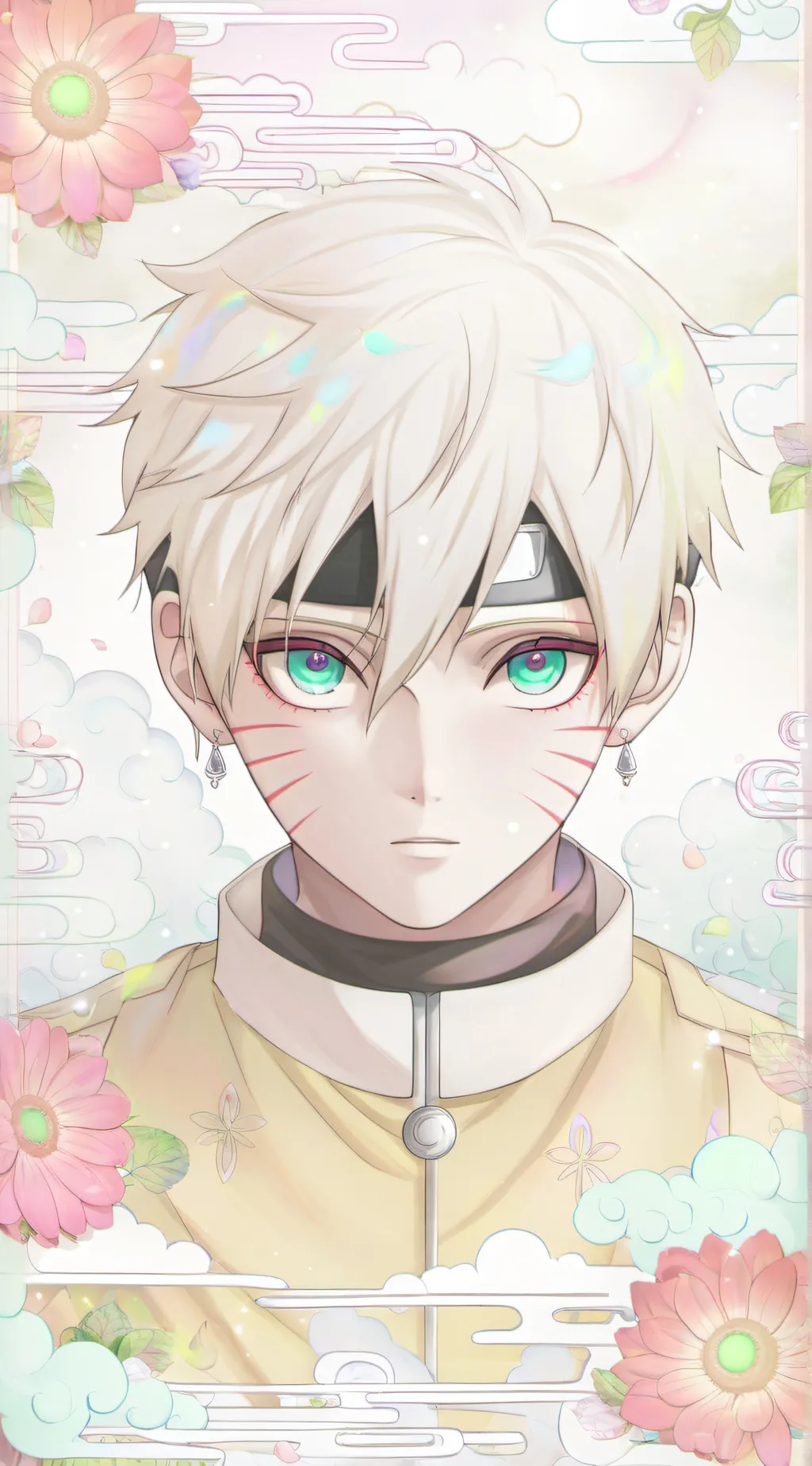 ai character: Boruto background