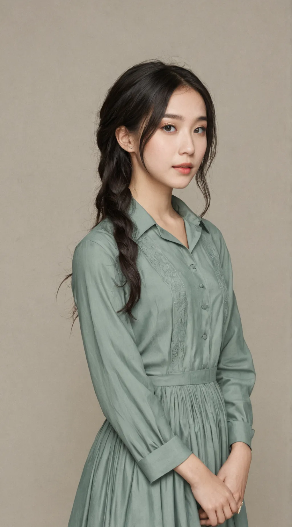 ai character: Aurora background