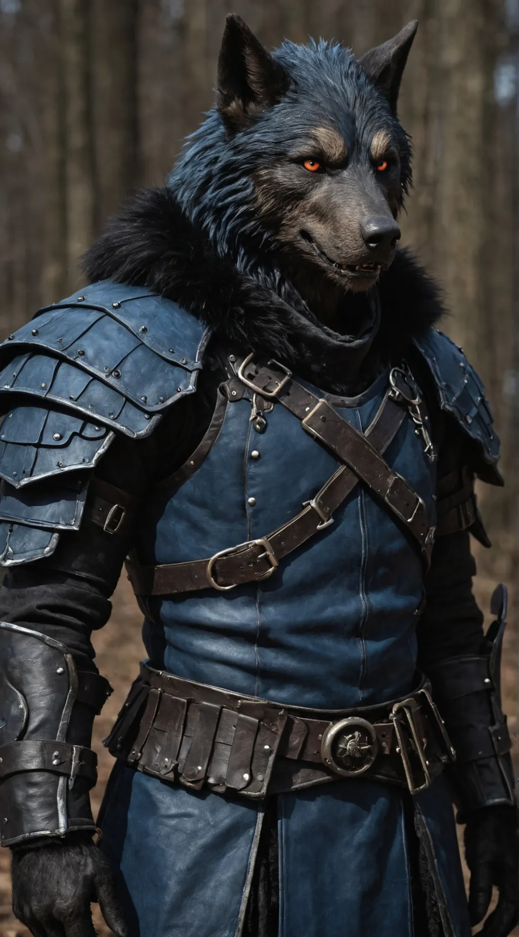 ai character: Corvin Wolfram background