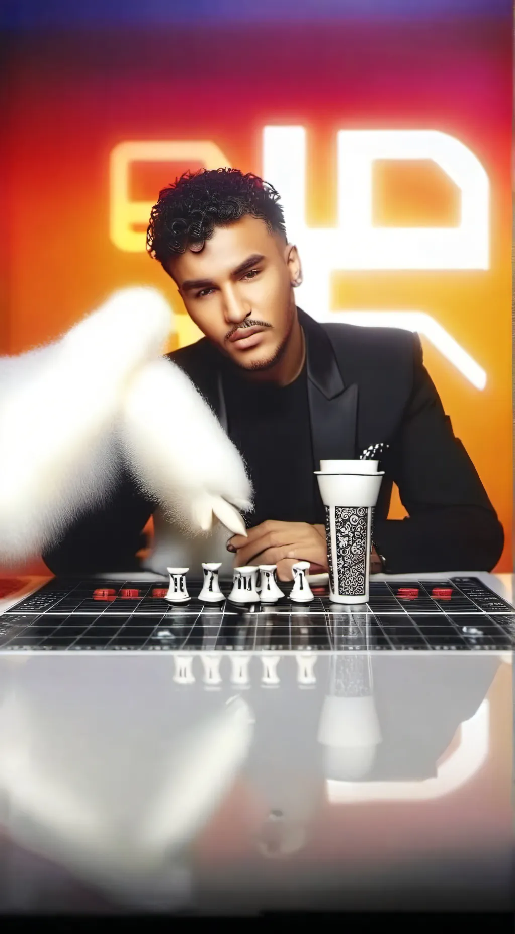 ai character: Derrick  background