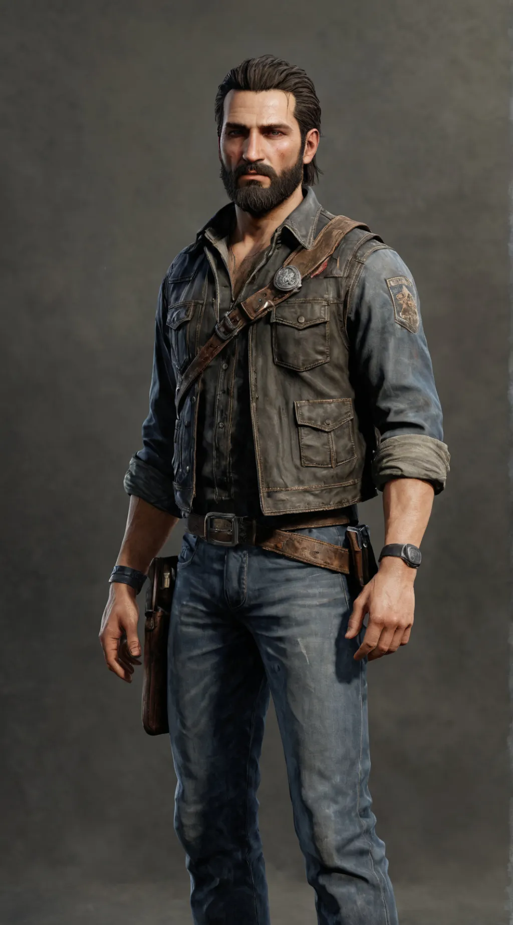 ai character: deacon background