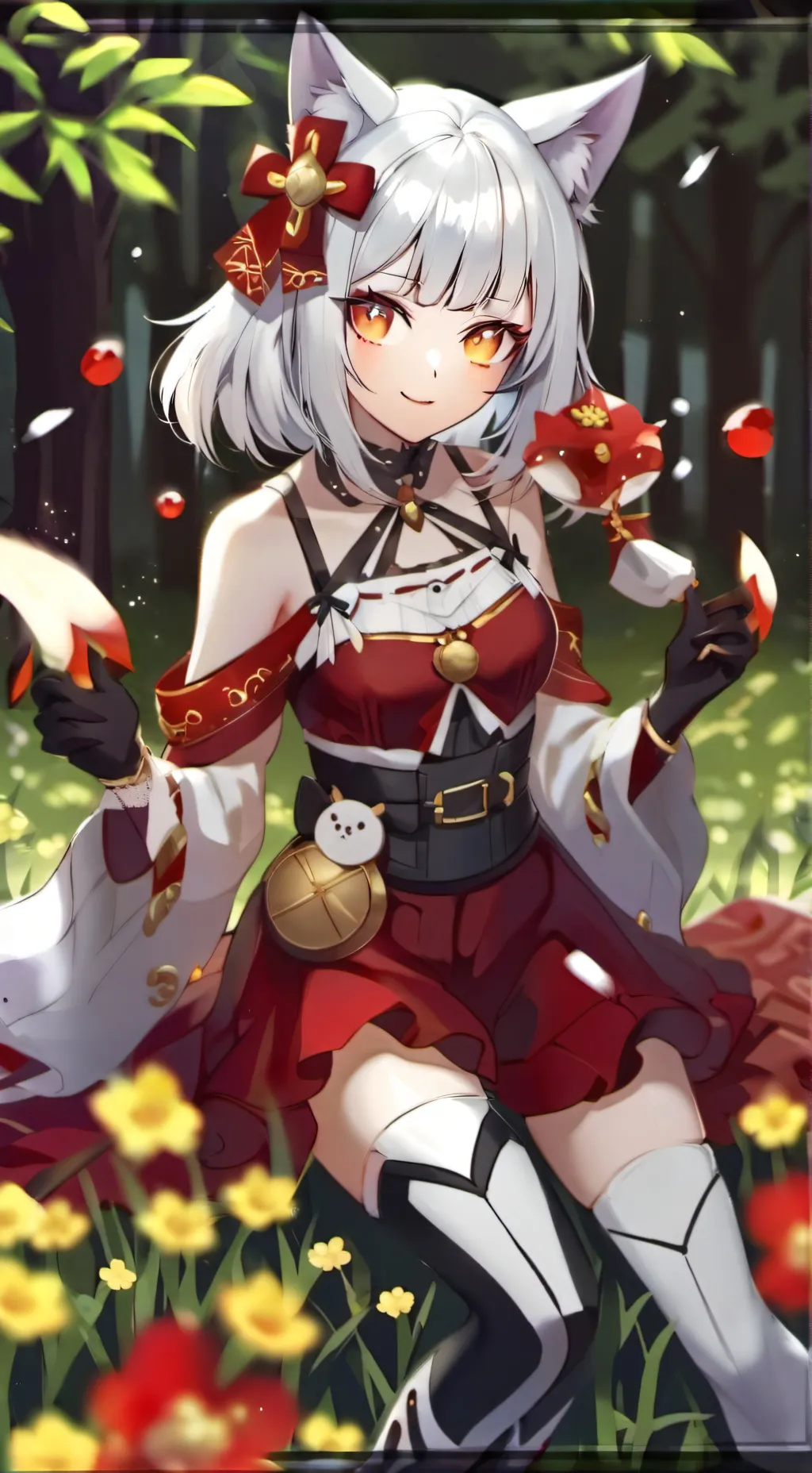 ai character: Luna background