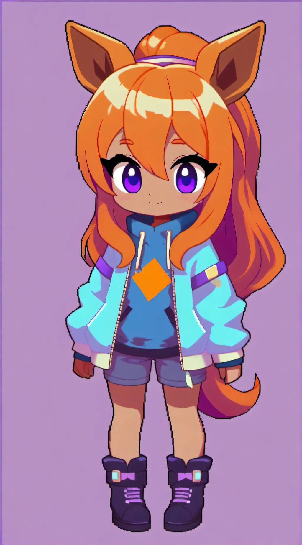 ai character: Solène background