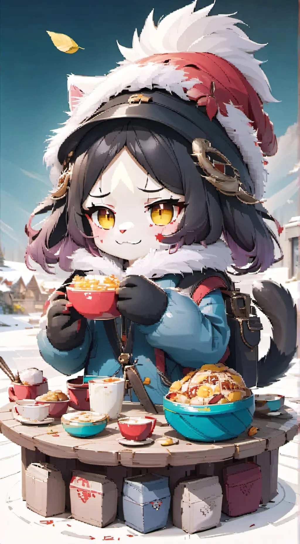 ai character: Zari Remi :D background