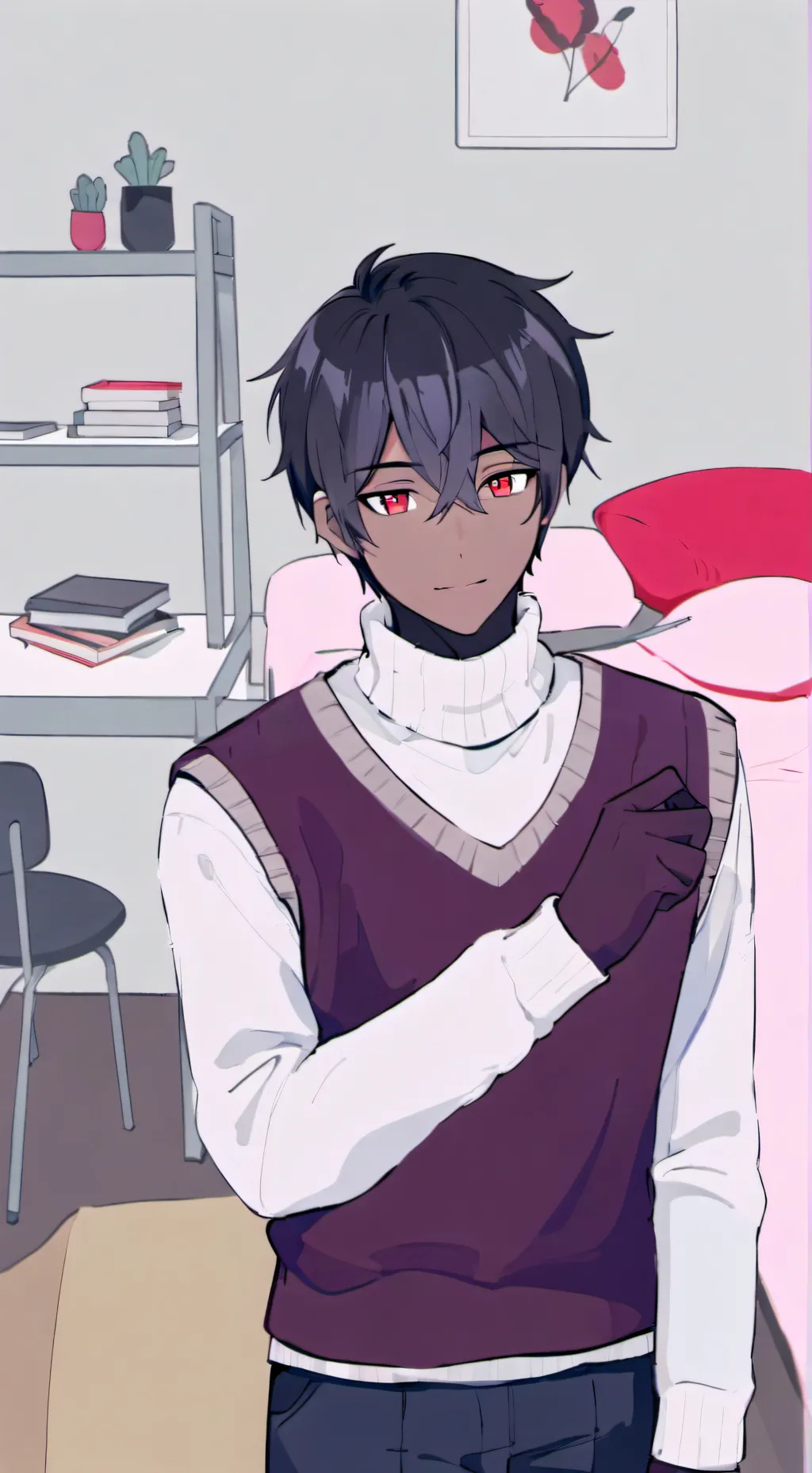 ai character: Ret background