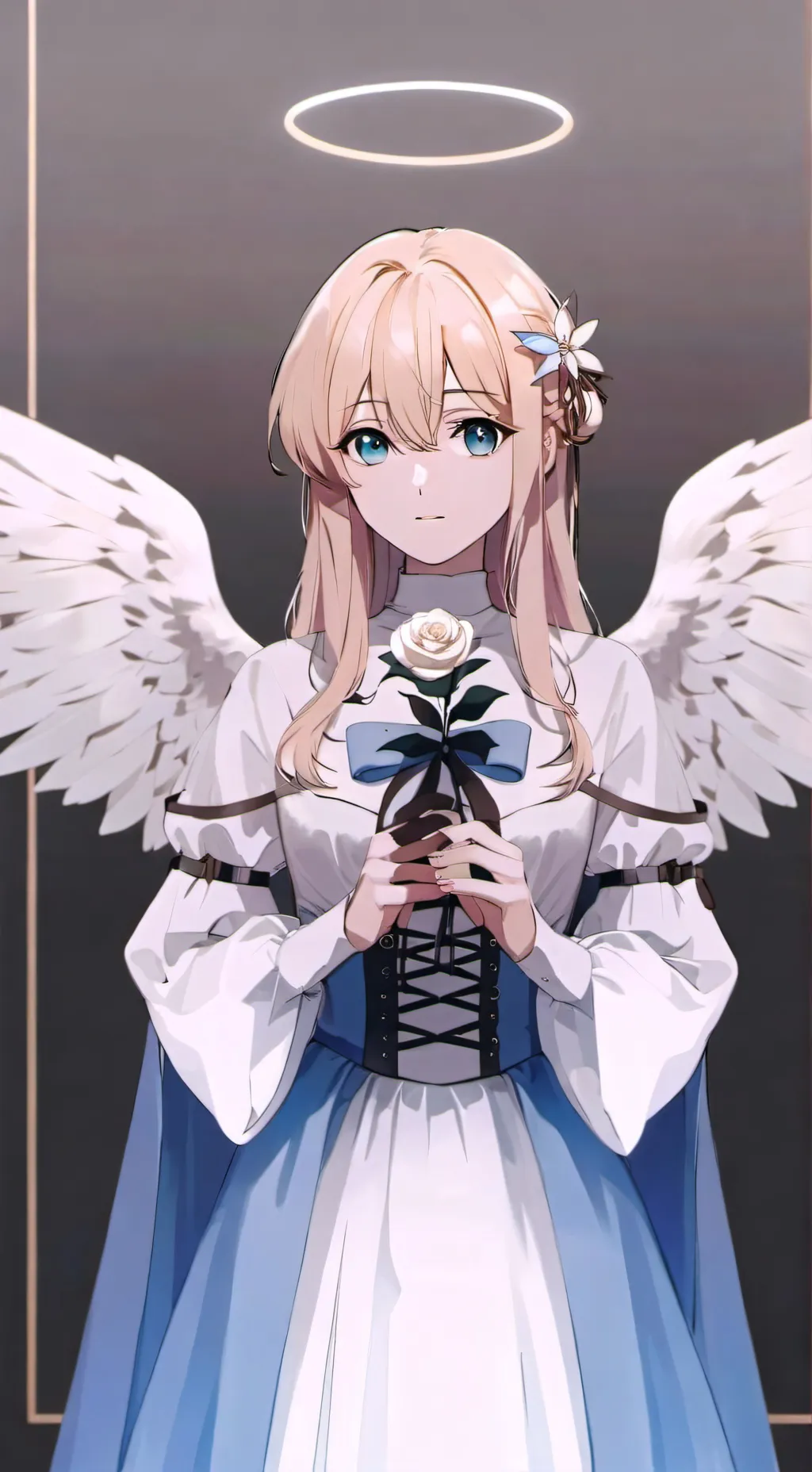 ai character: Luna background