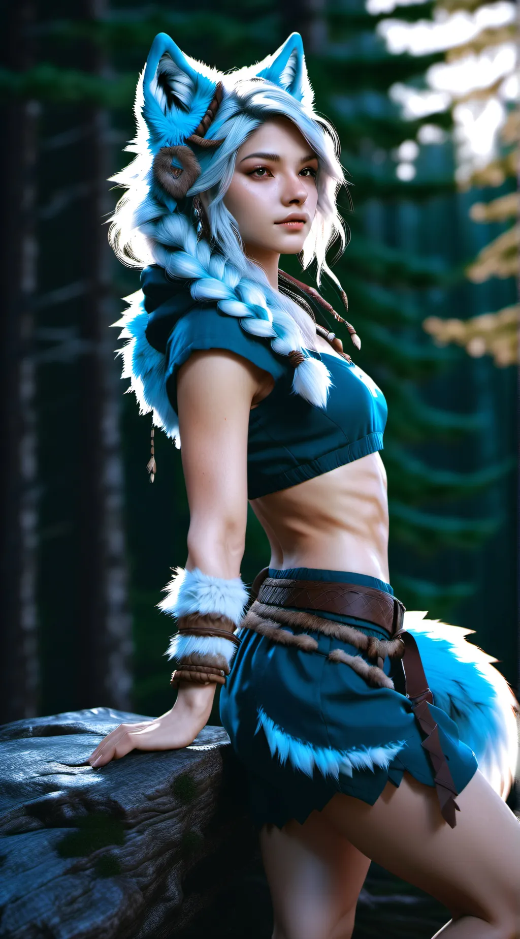 ai character: Aaron background