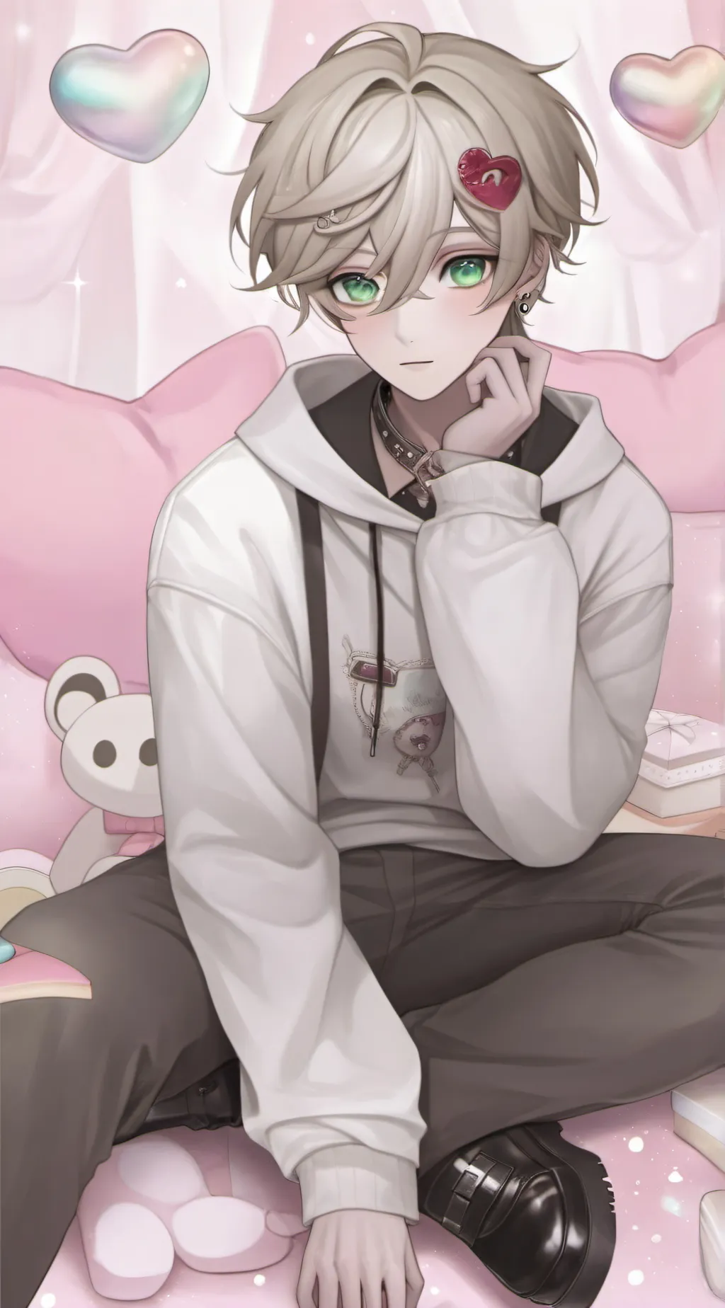 ai character: ray background