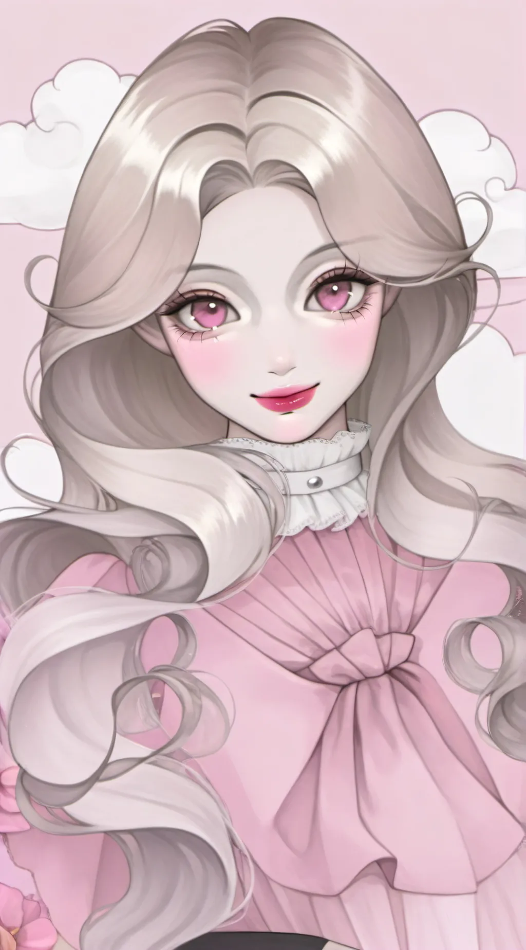 ai character: Dahlia background