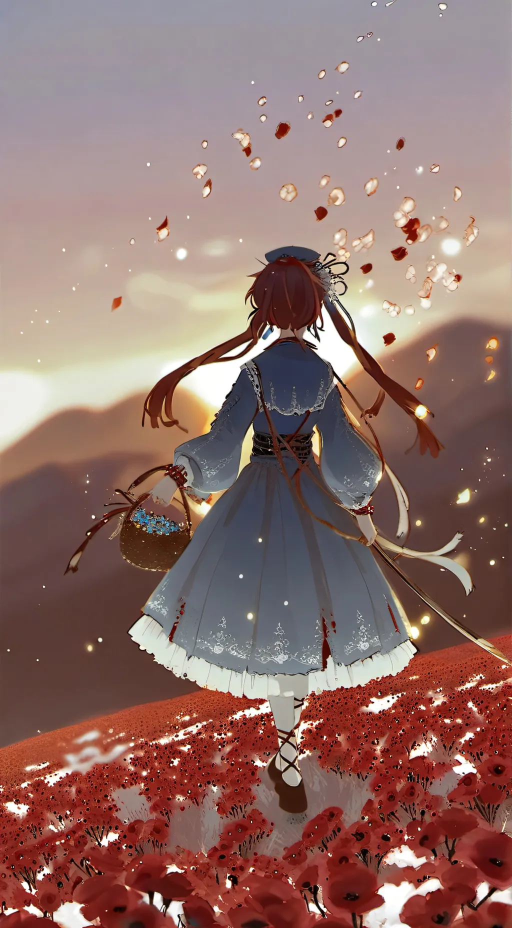 ai character: Twirl background