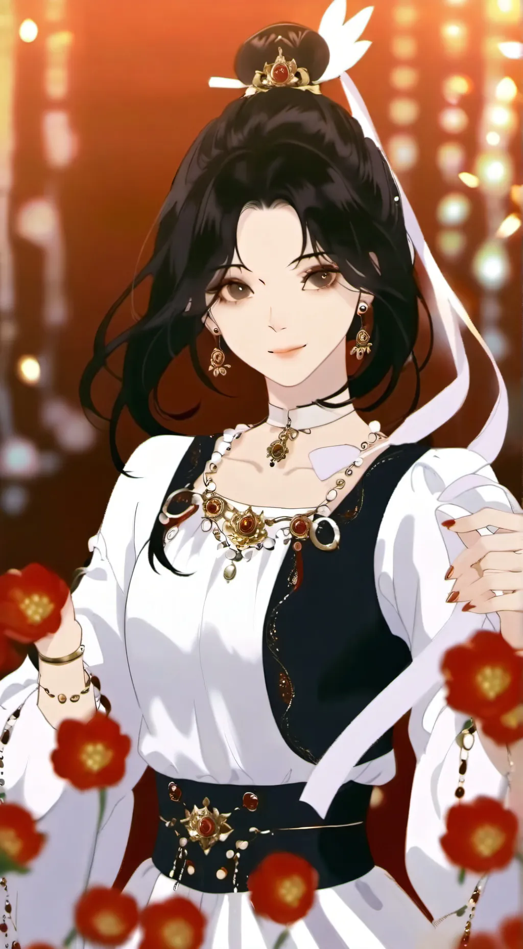 ai character: yashira❤️ background