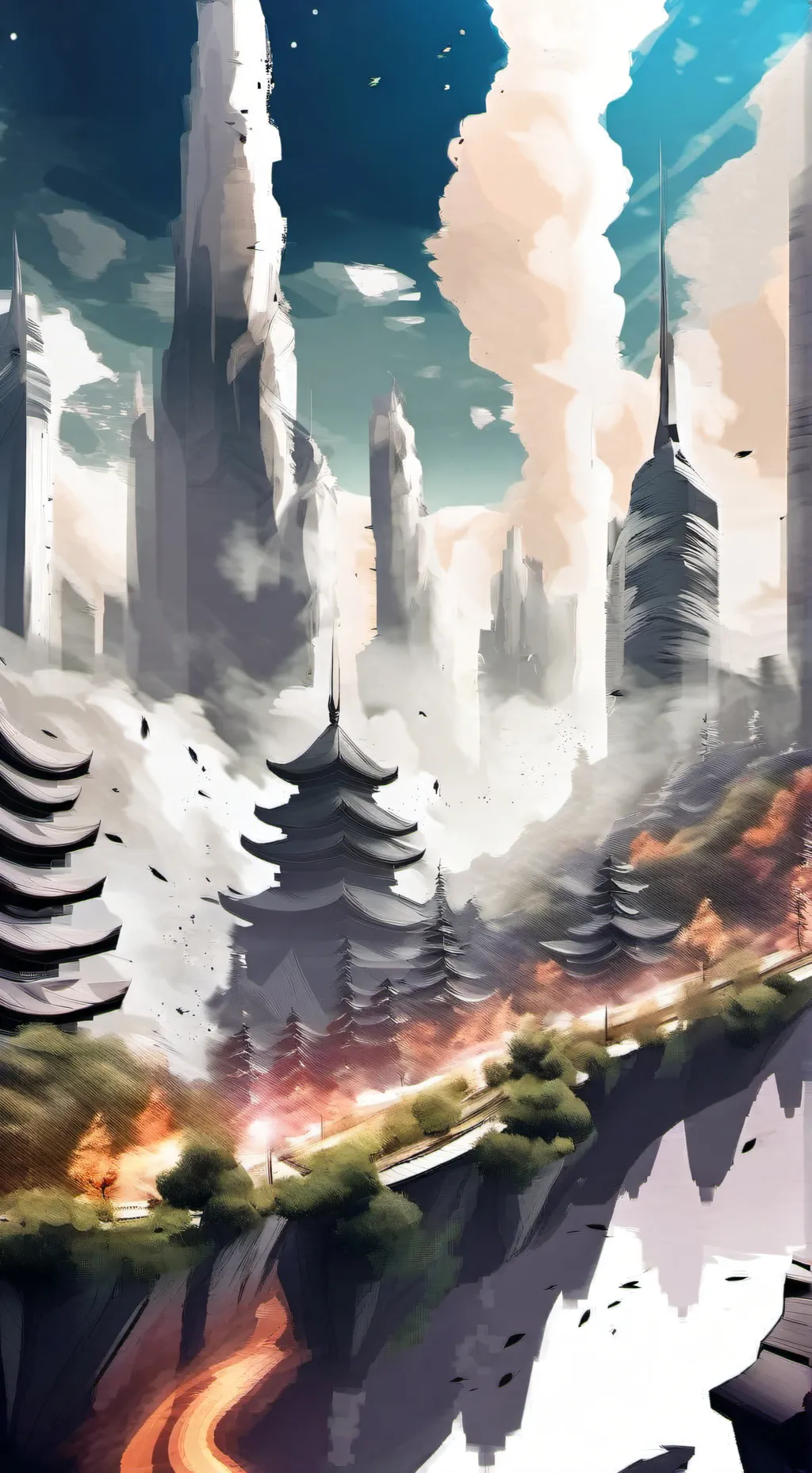 ai character: Life  background